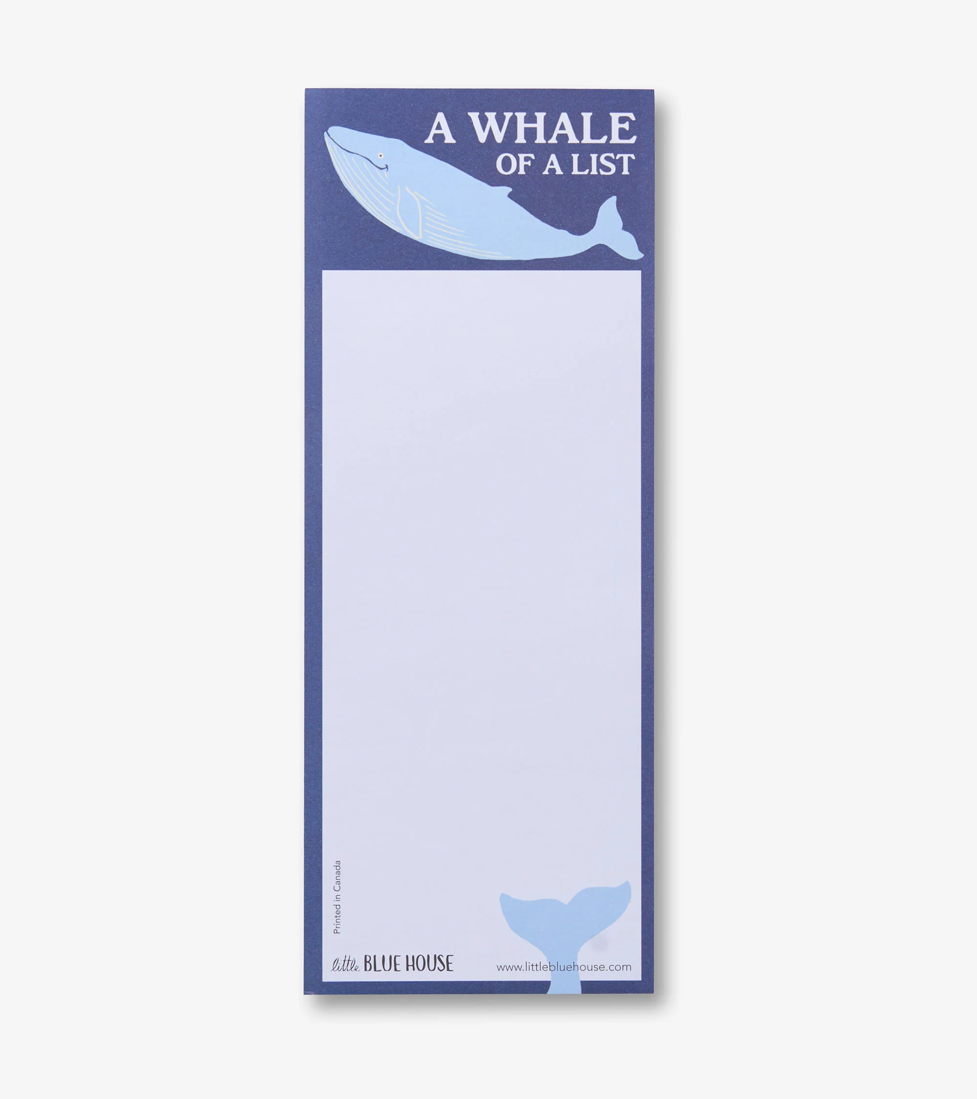 A Whale of a List Magnetic Notepad