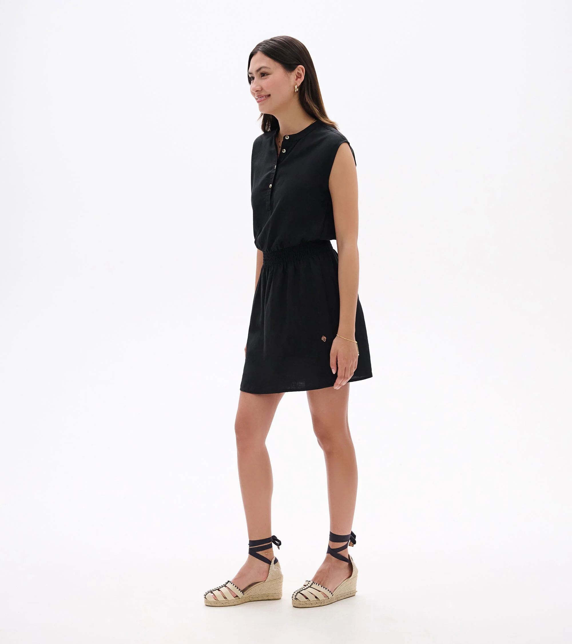 Abbey Dress - Black - Image 4