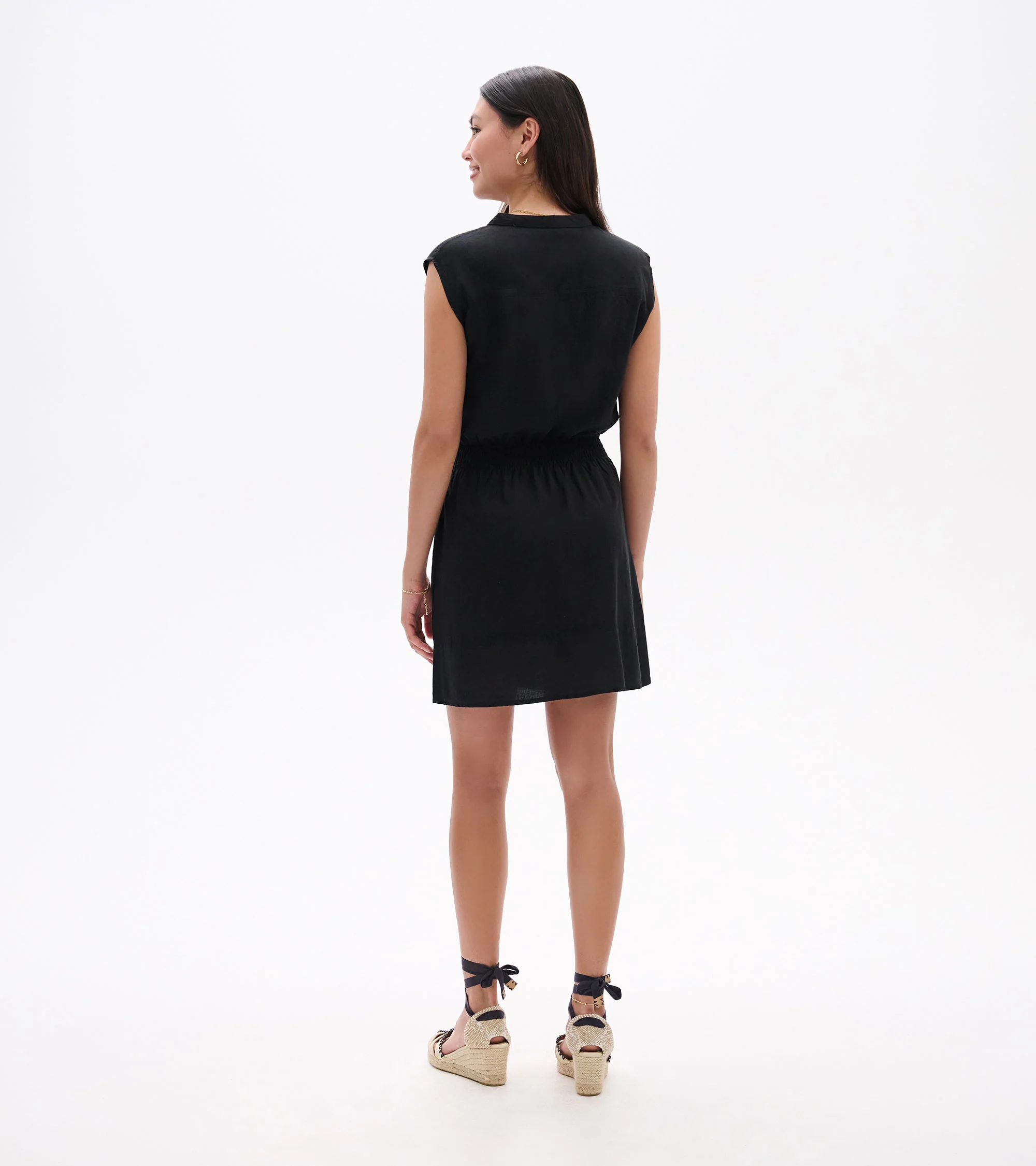 Abbey Dress - Black - Image 5