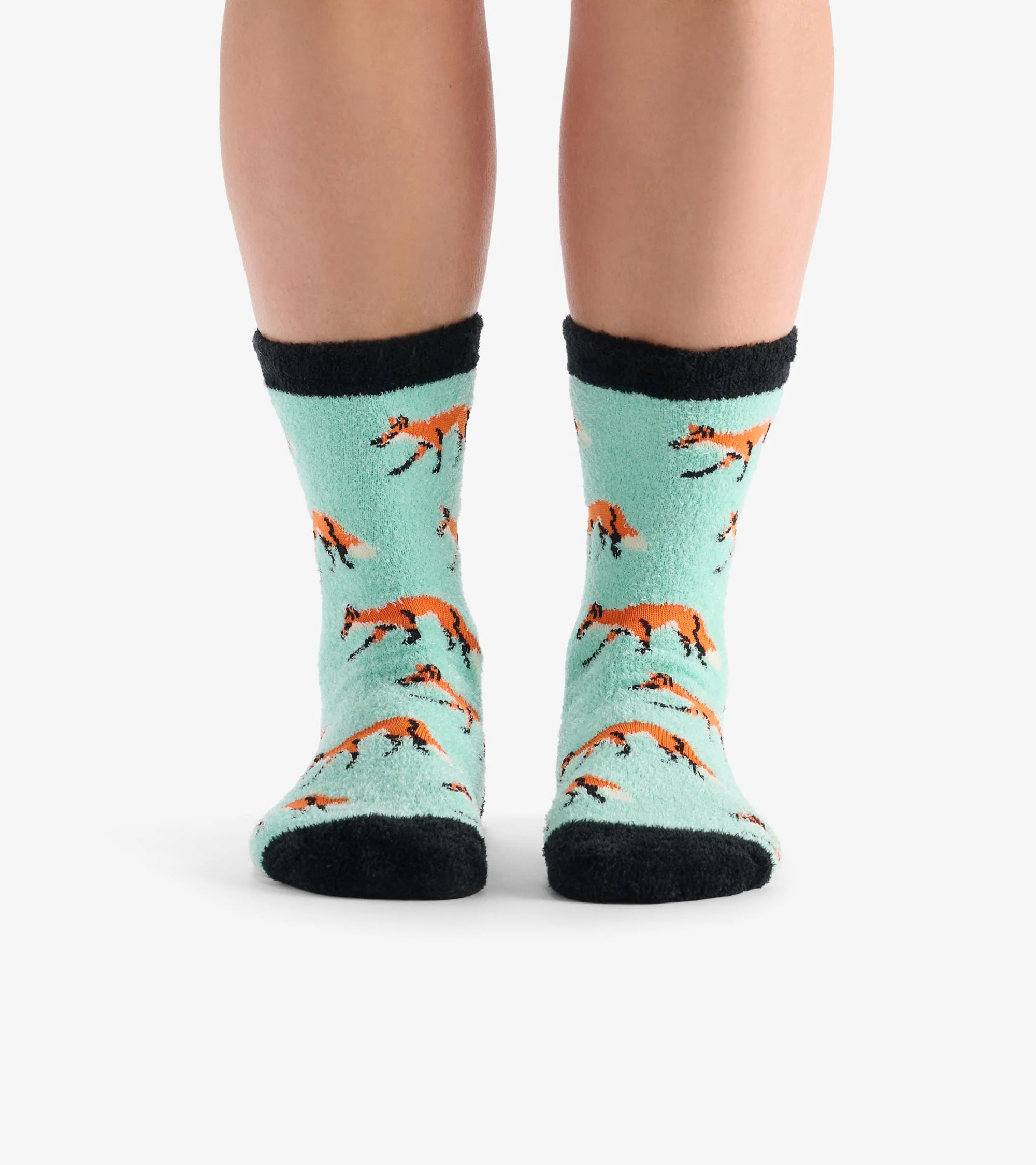 Adult Foxes Fuzzy Socks - Image 4