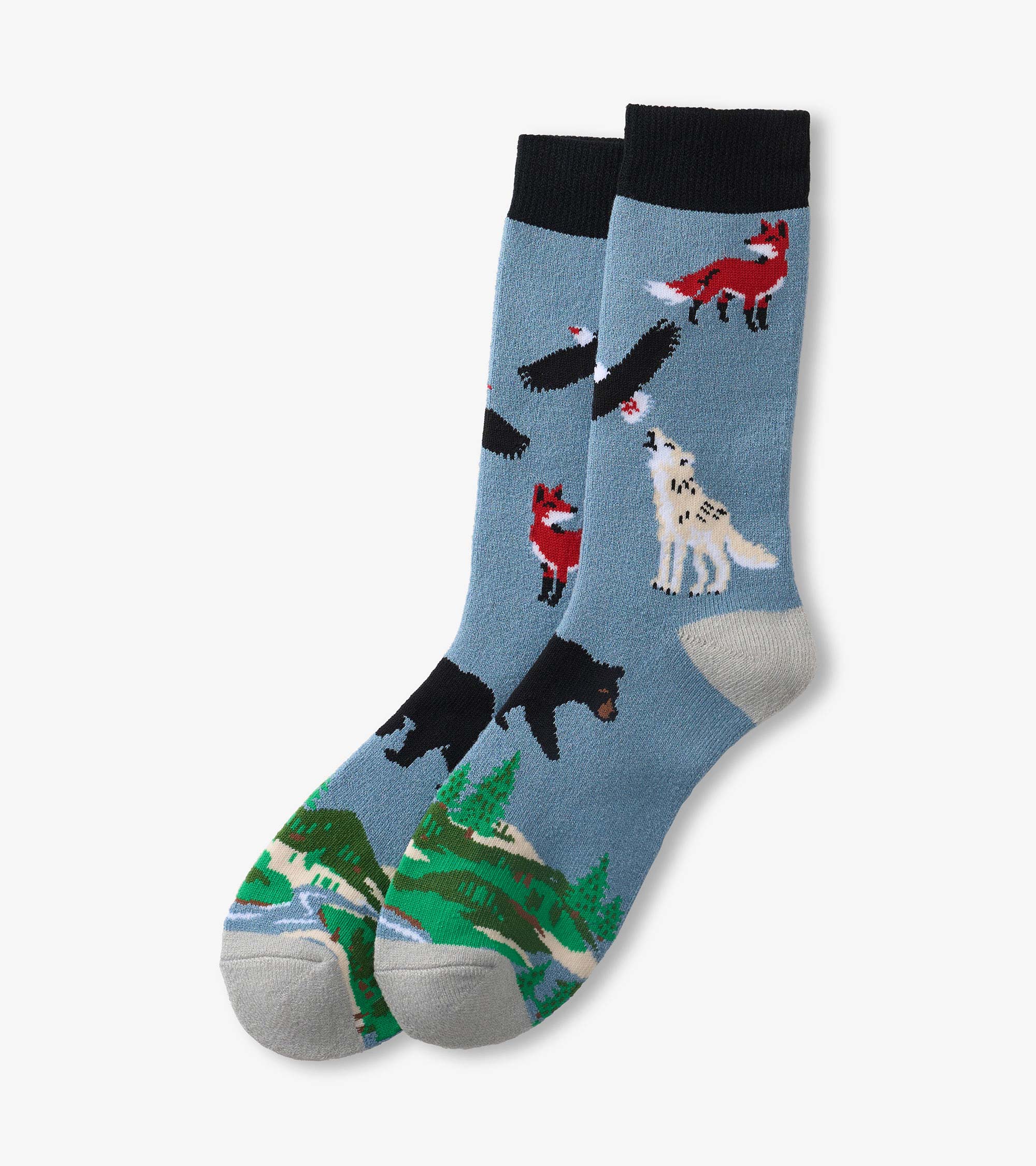 Adult Northern Wilderness Cozy Socks