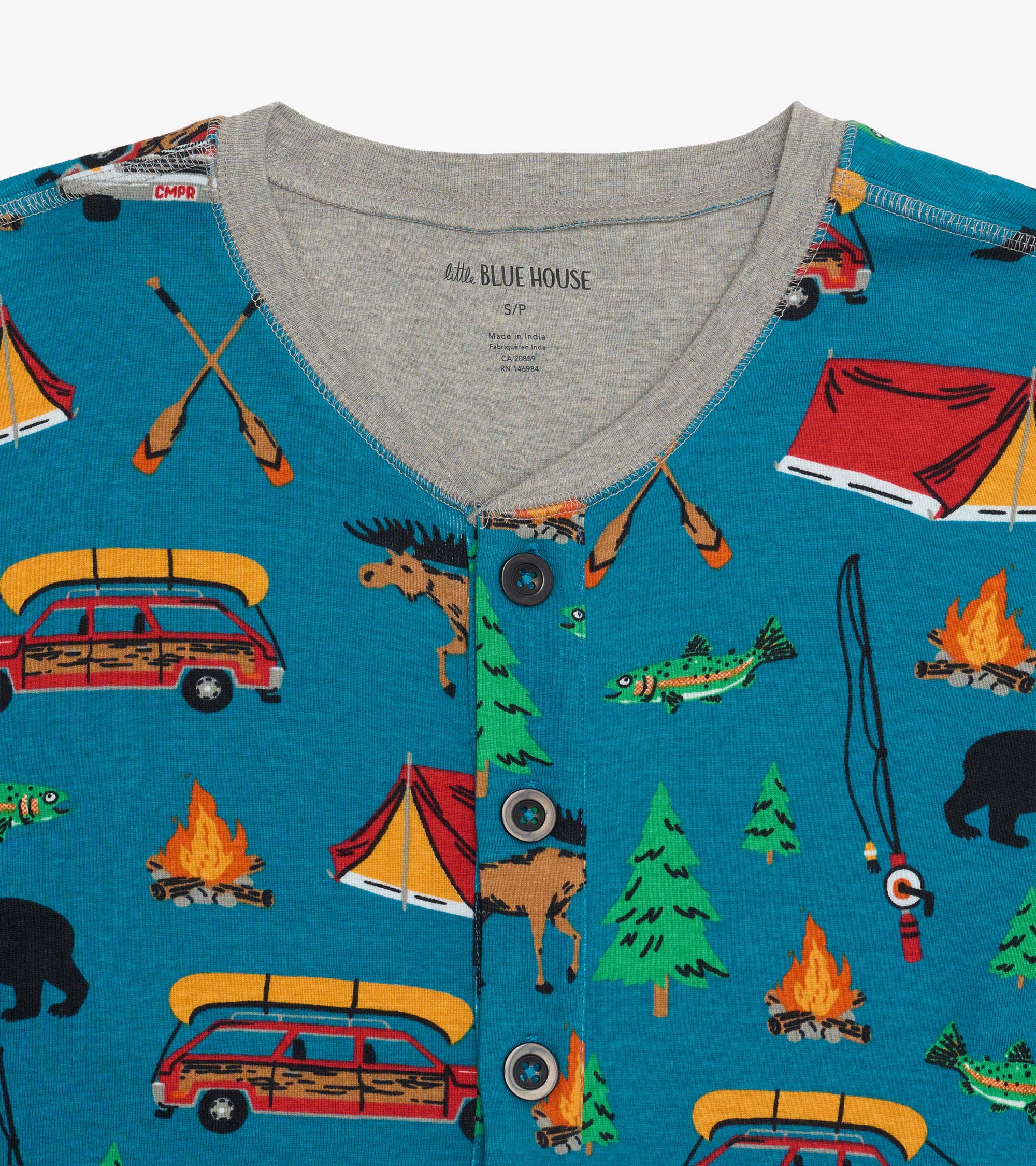Adult Retro Camping Onesie - Image 5