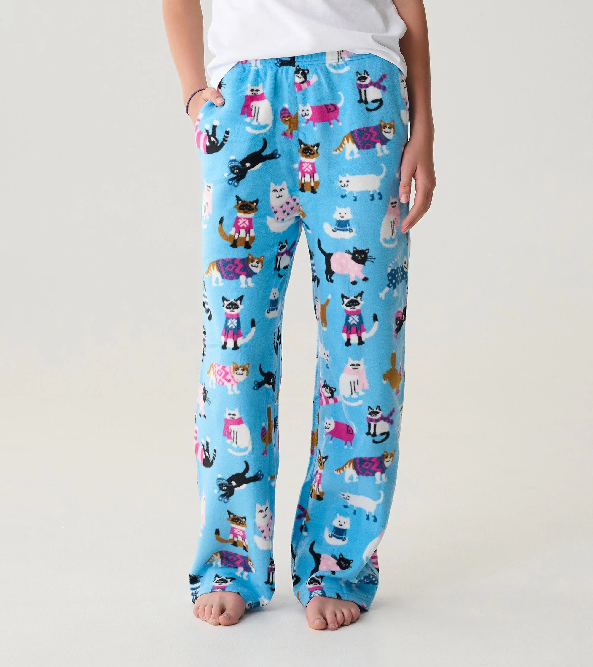 Adult Sweater Cats Polar Pants - Image 3