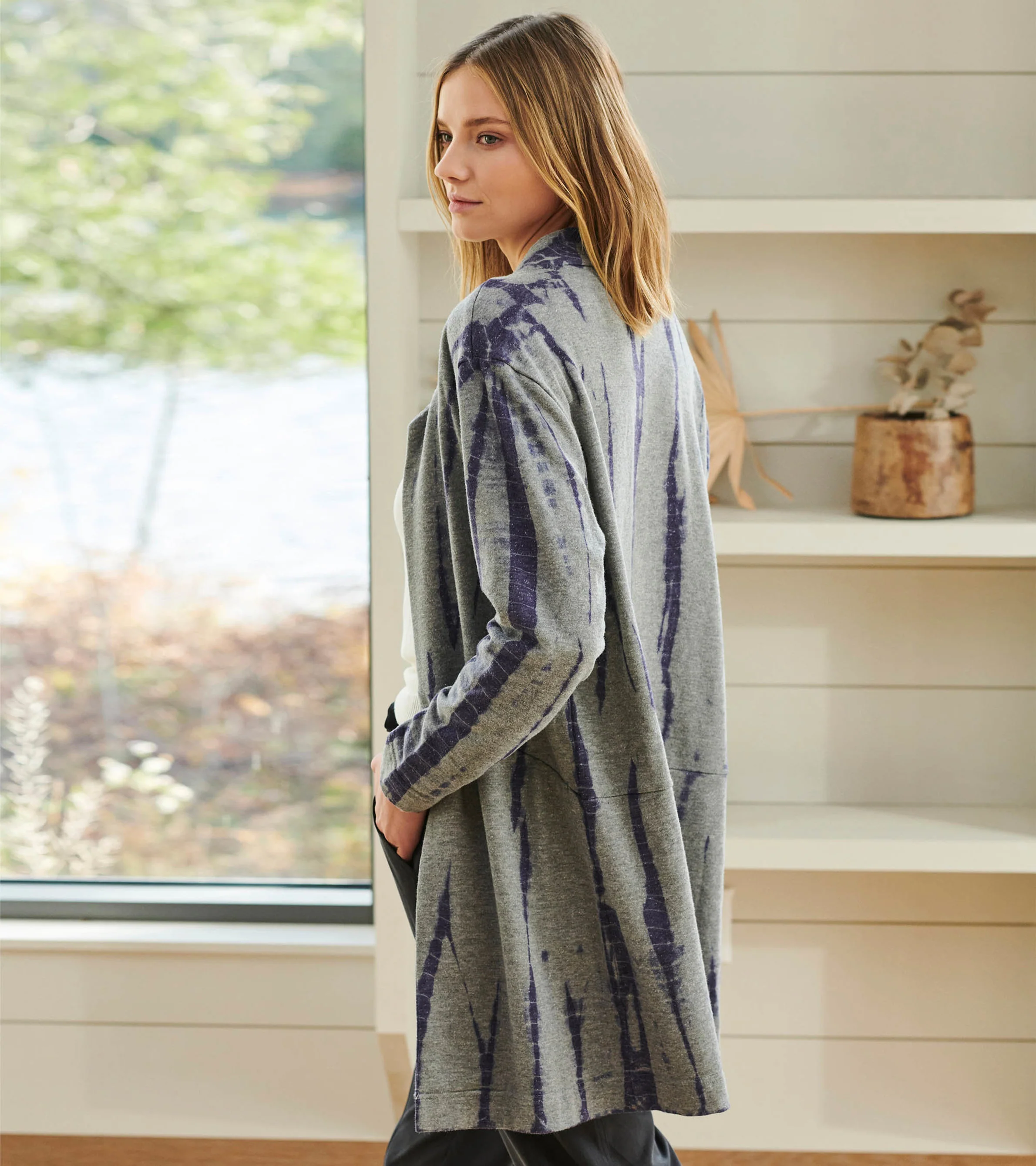 Ami Cardigan - Storm Tie Dye - Image 3