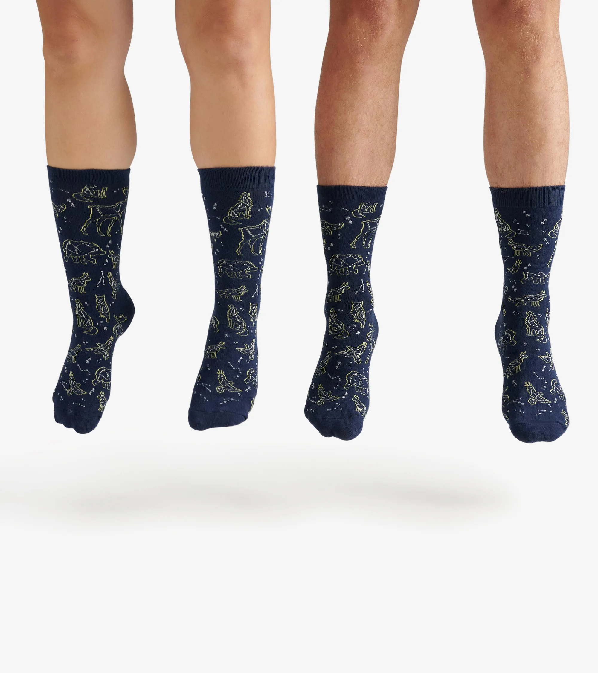 Animal Constellations Men's Crew Socks - Image 3