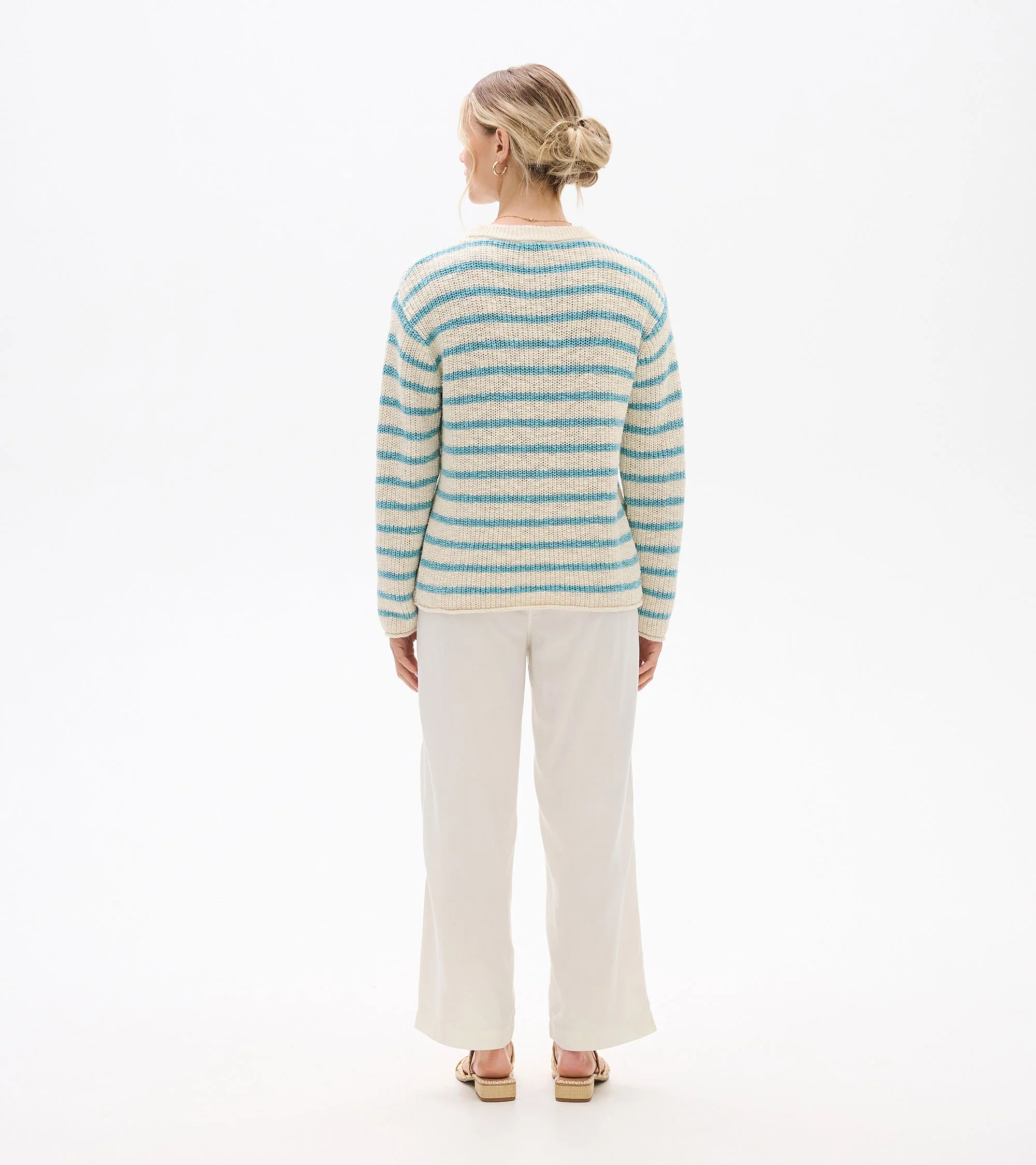 Athena Sweater - Cashmere Blue - Image 5