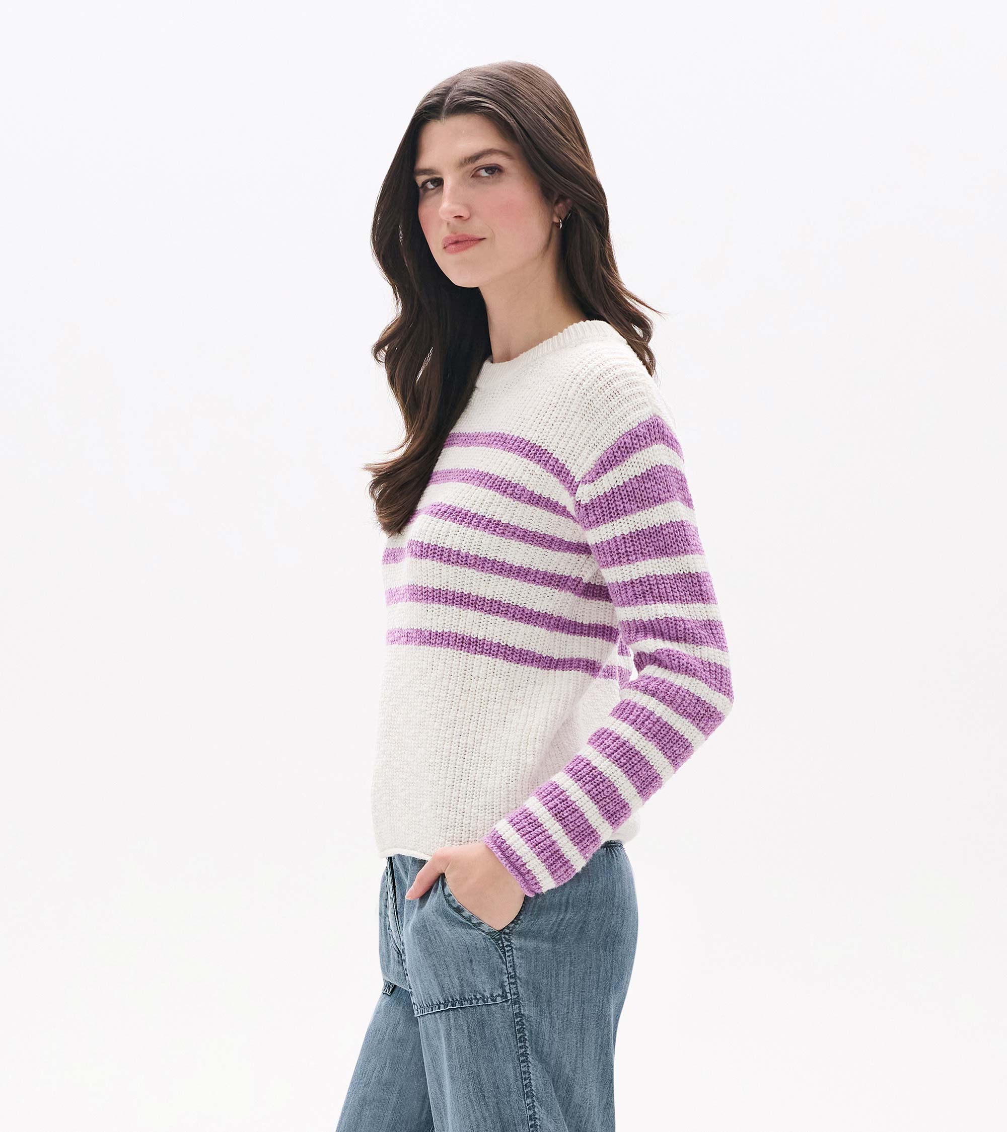 Athena Sweater - English Lavender - Image 3