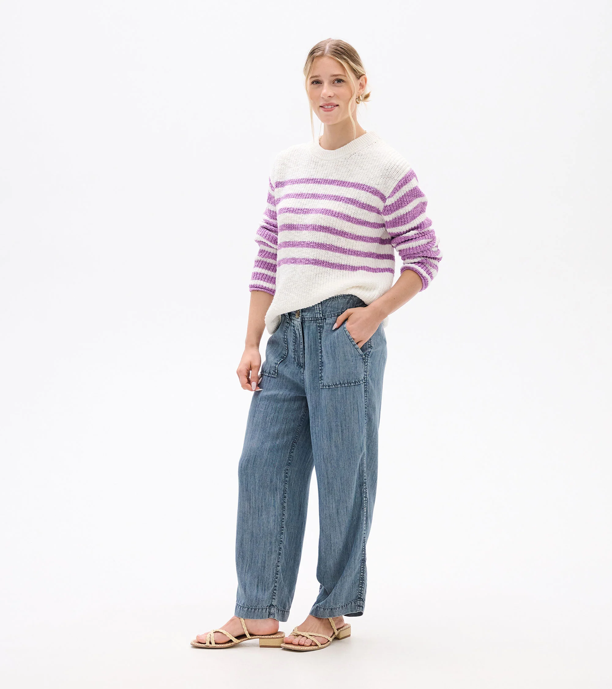 Athena Sweater - English Lavender - Image 6