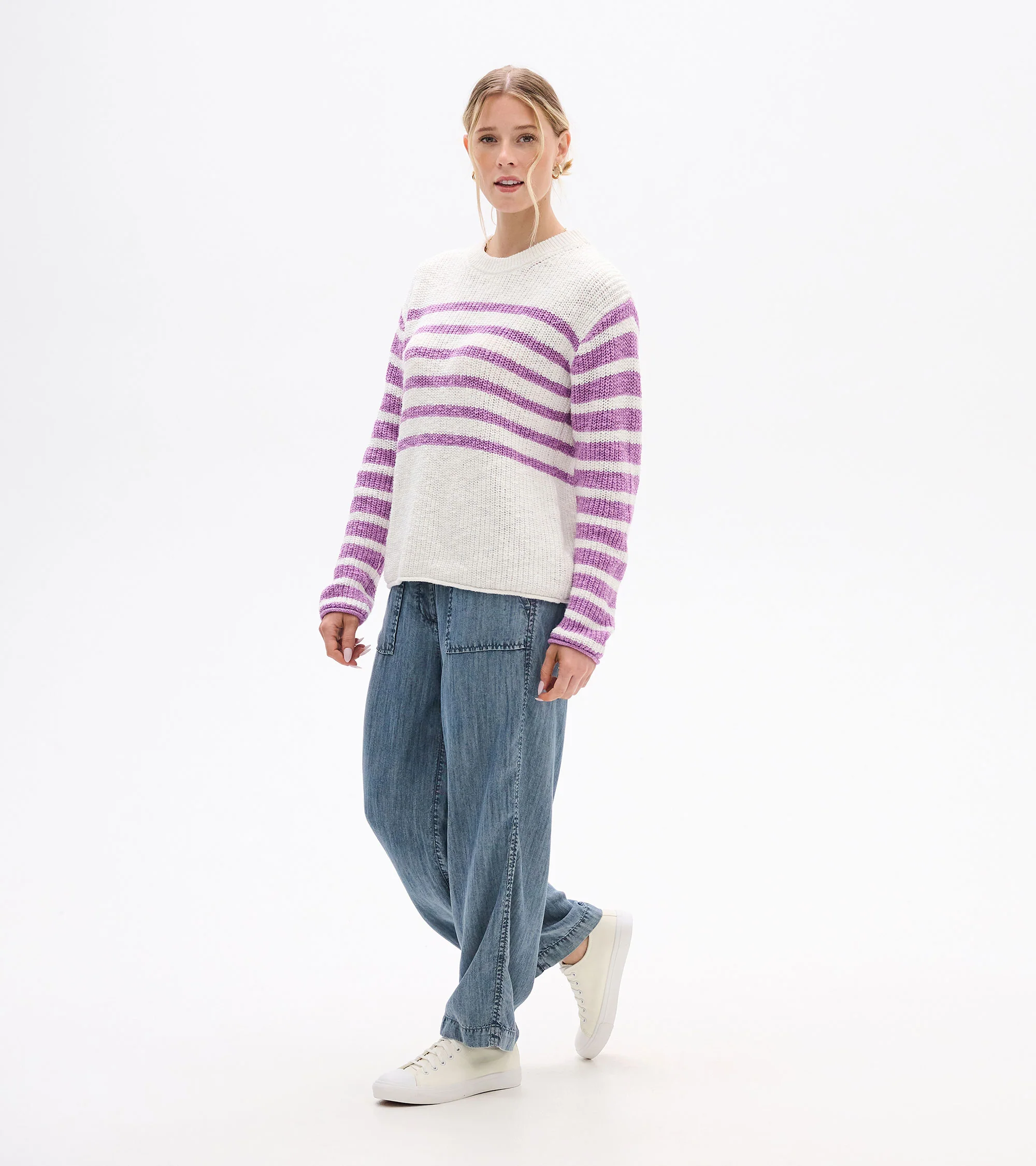 Athena Sweater - English Lavender - Image 7