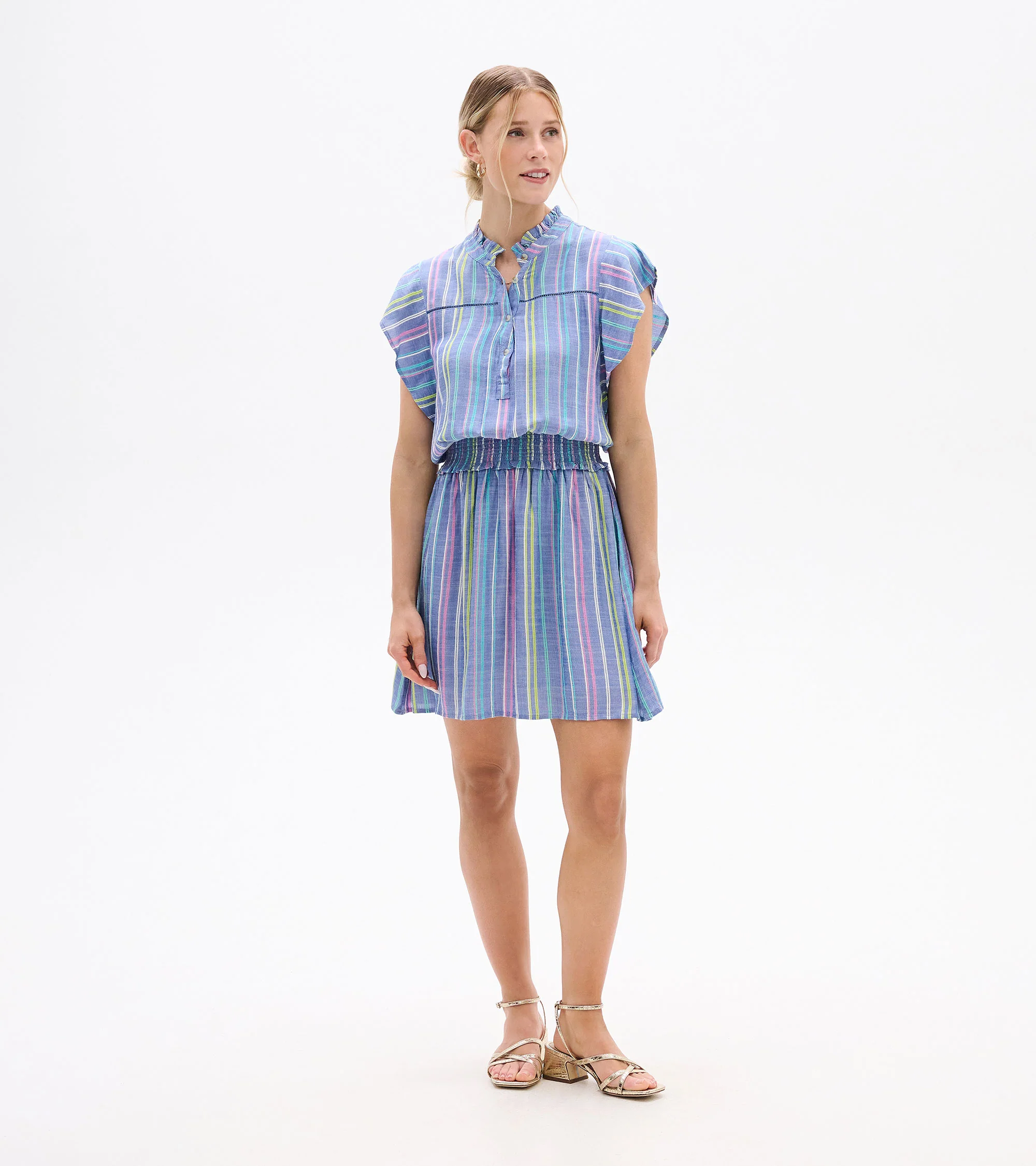 Ava Dress - Summer Stripes - Image 3