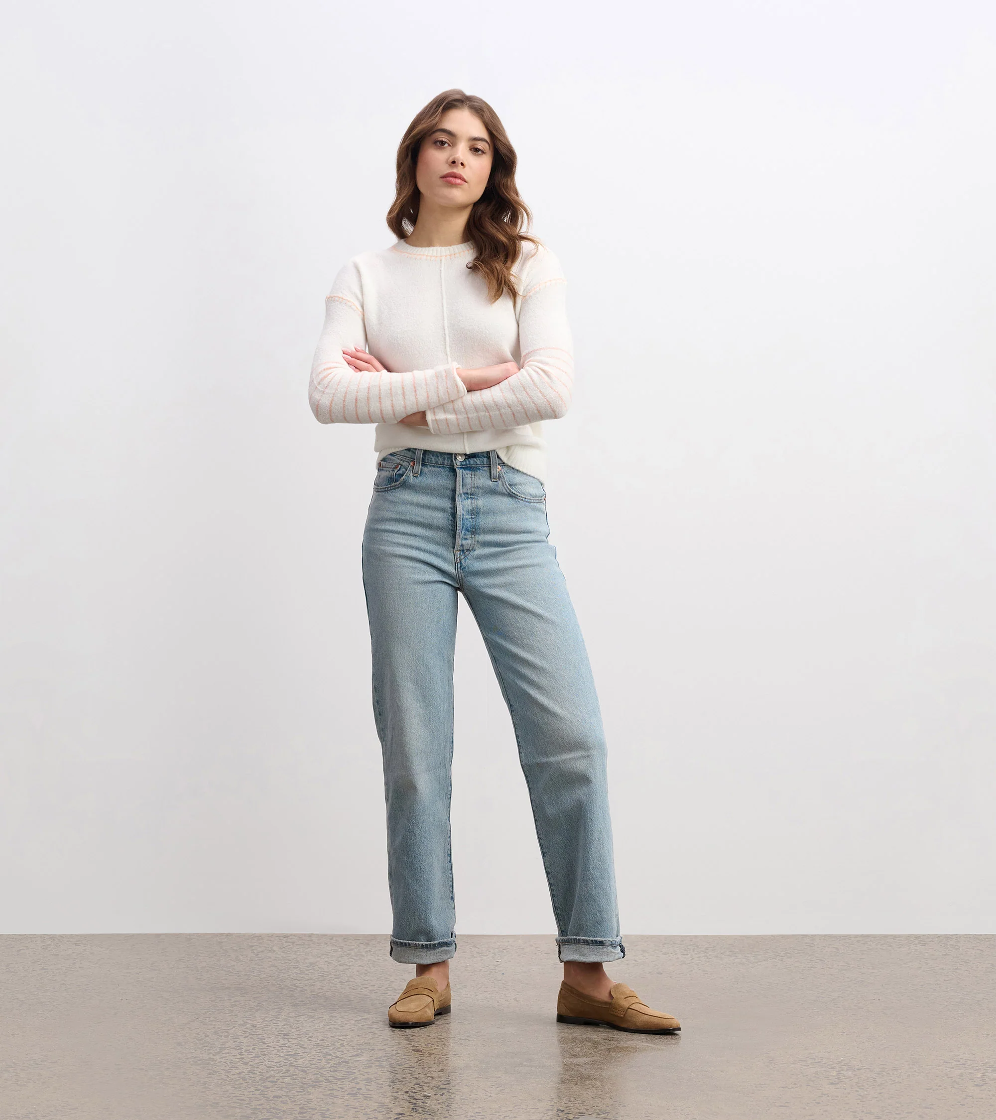 Avery Sweater - Cream - Image 7