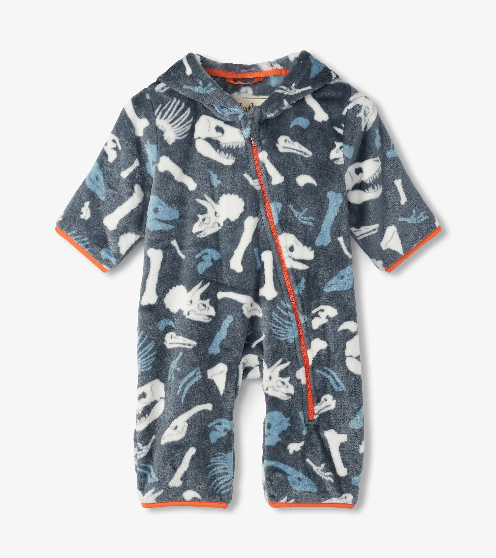Baby Boys Dino Fossils Fleece Suit - Image 2