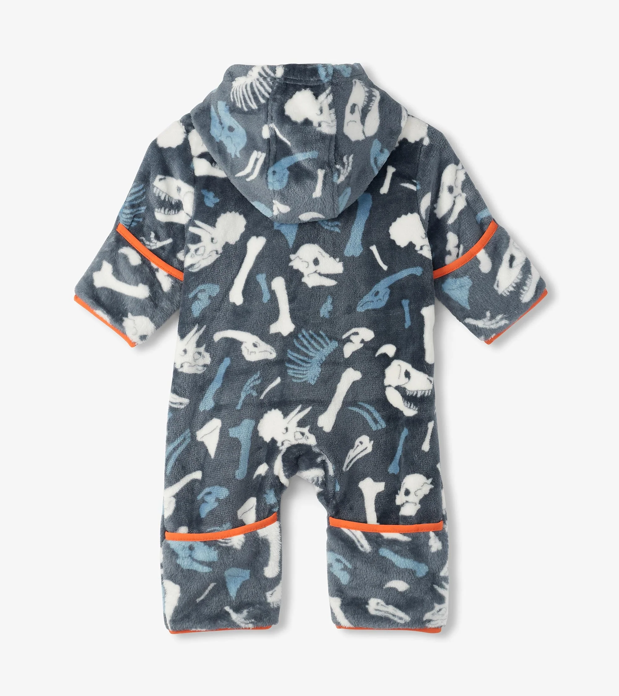 Baby Boys Dino Fossils Fleece Suit - Image 3