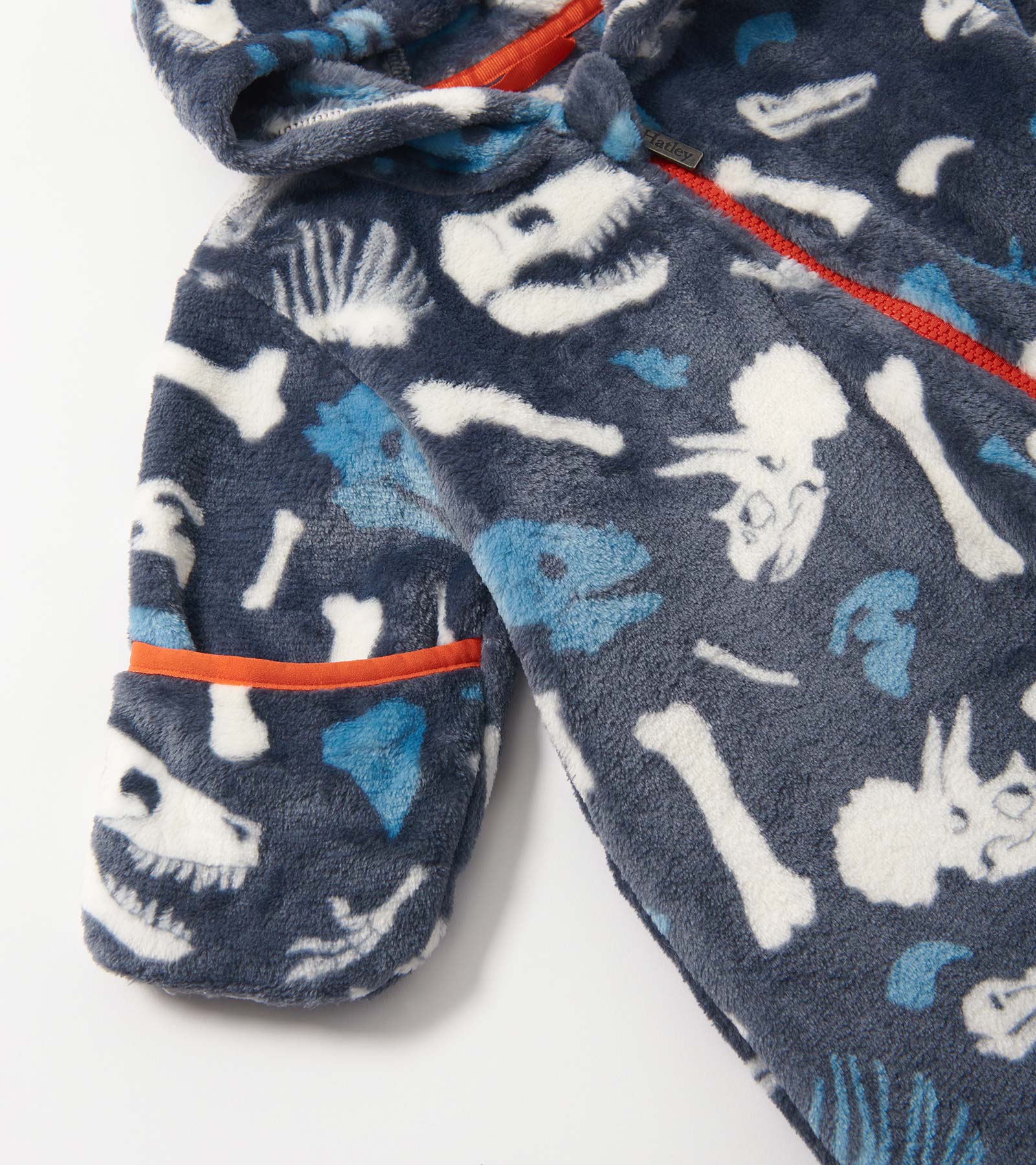 Baby Boys Dino Fossils Fleece Suit - Image 5