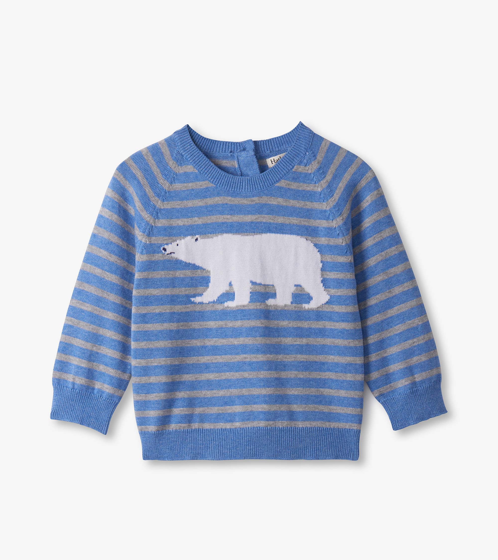 Baby Boys Polar Bear Pull On Sweater Set - Image 2