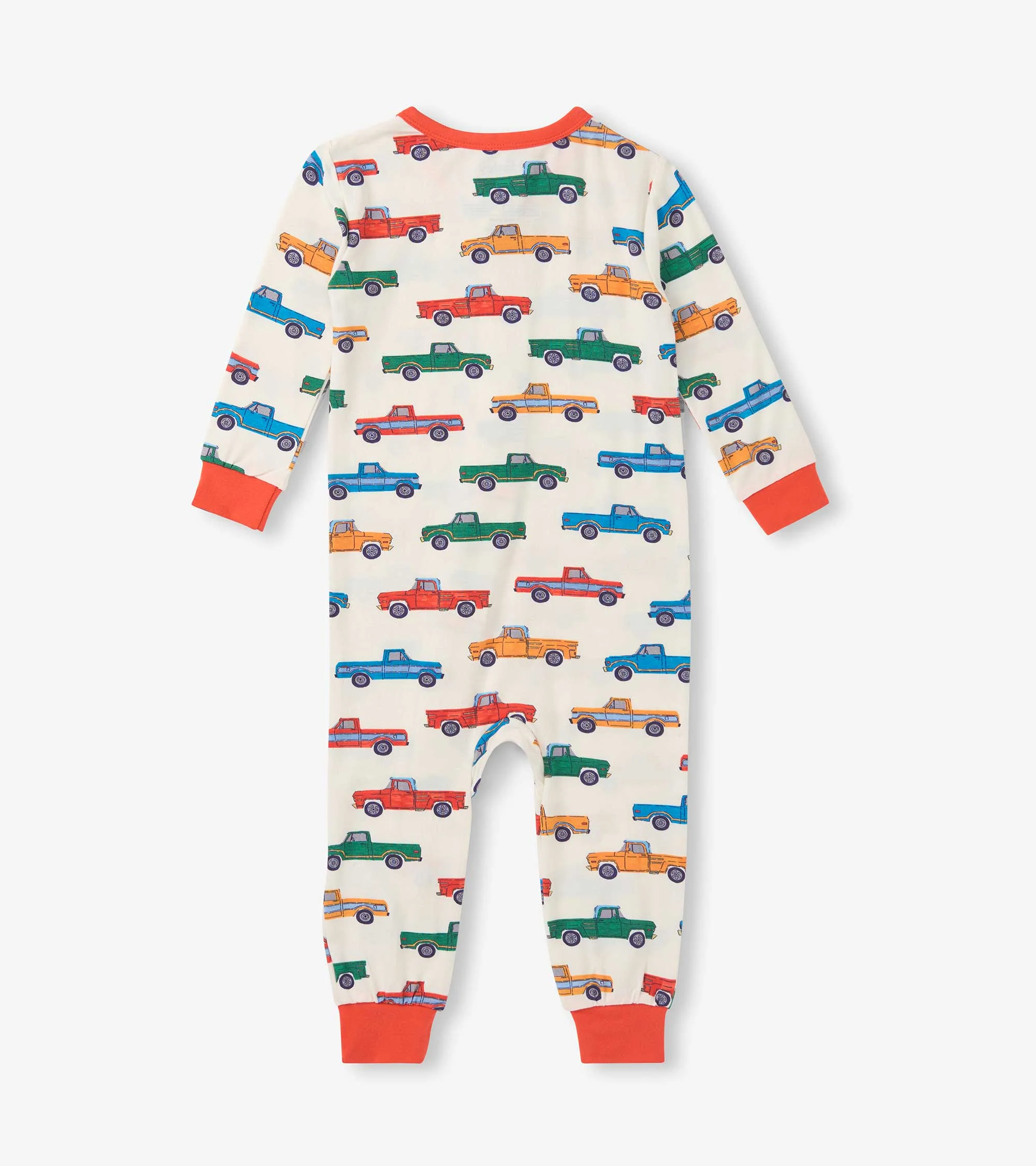 Baby Boys Trucks Bamboo Sleeper - Image 2