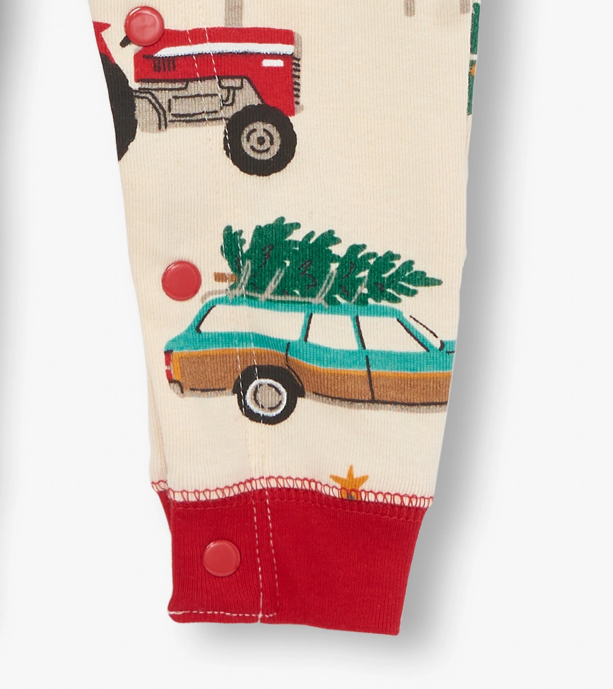 Baby Christmas Tree Farm Sleeper & Hat - Image 5