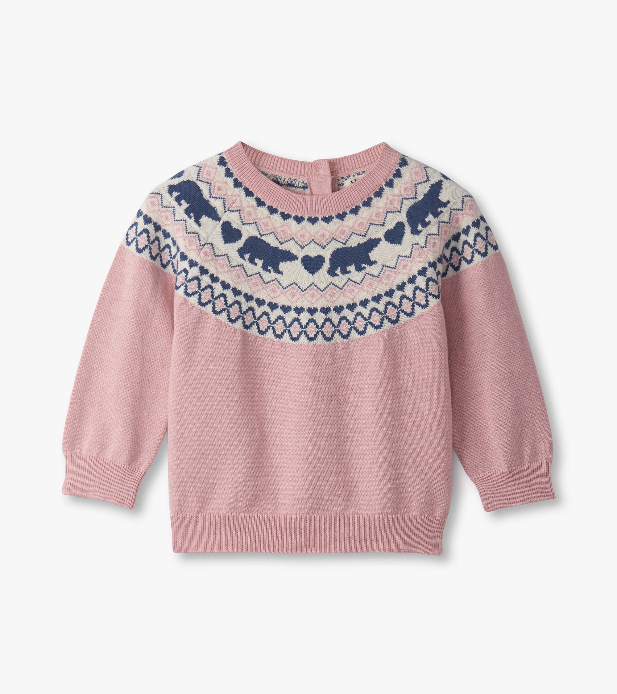 Baby Girls Bear Pull On Sweater Set - Image 2