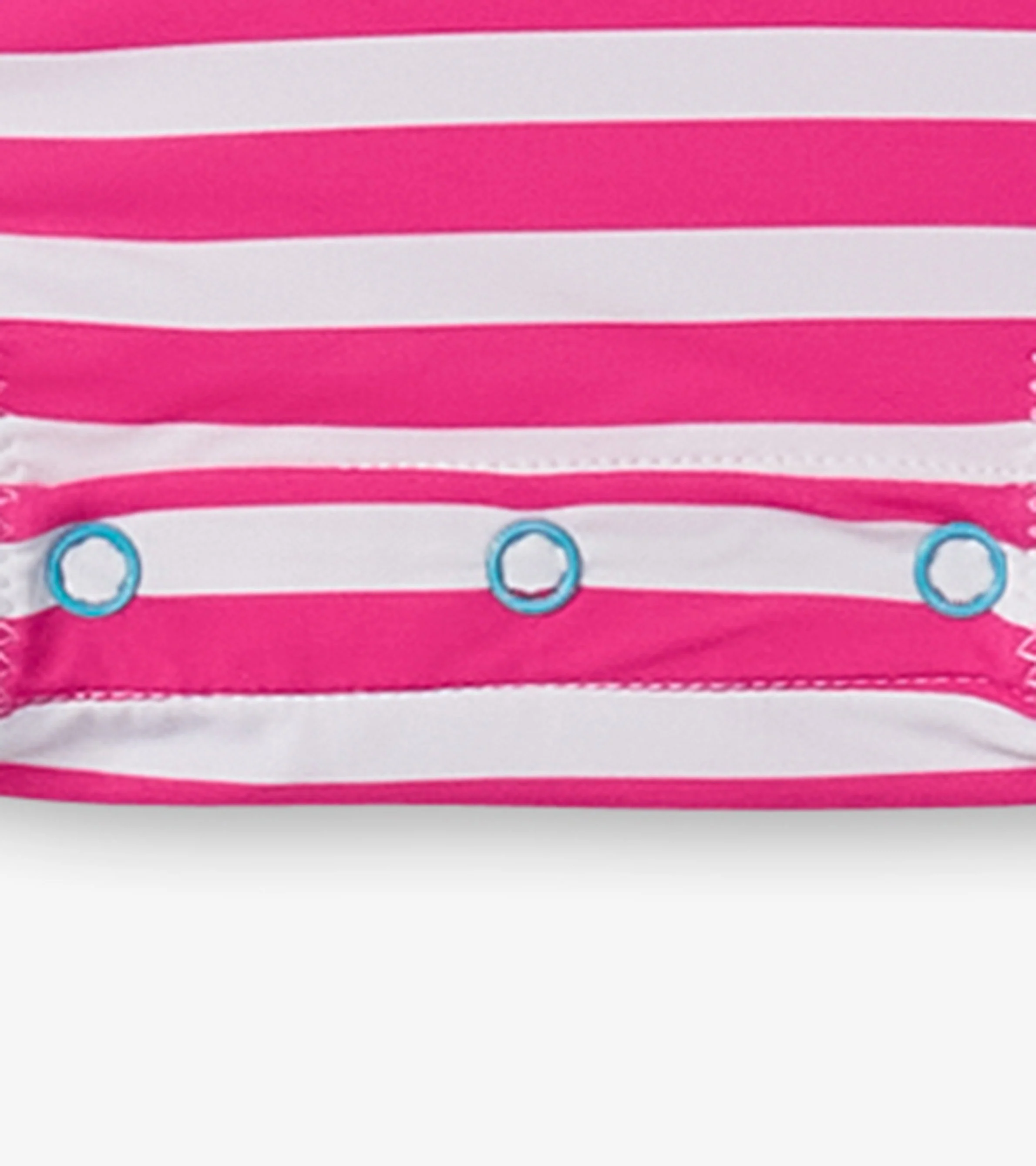 Baby Girls Candy Stripes Rashguard Swimsuit - Image 5