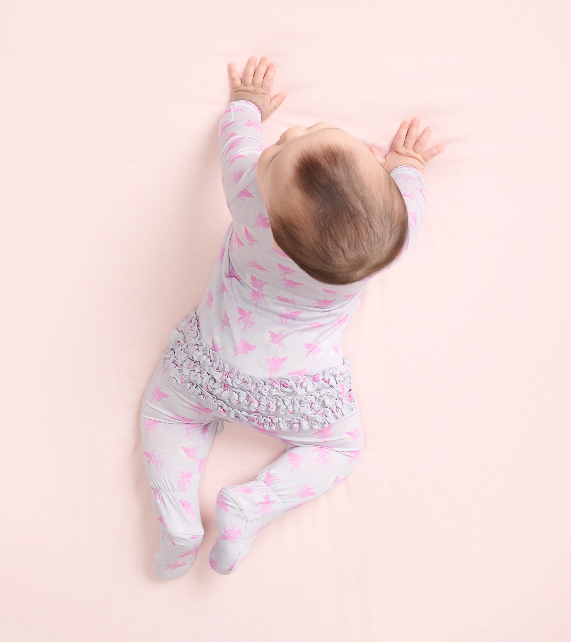 Baby Girls Twinkle Fairies Footed Sleeper - Image 3