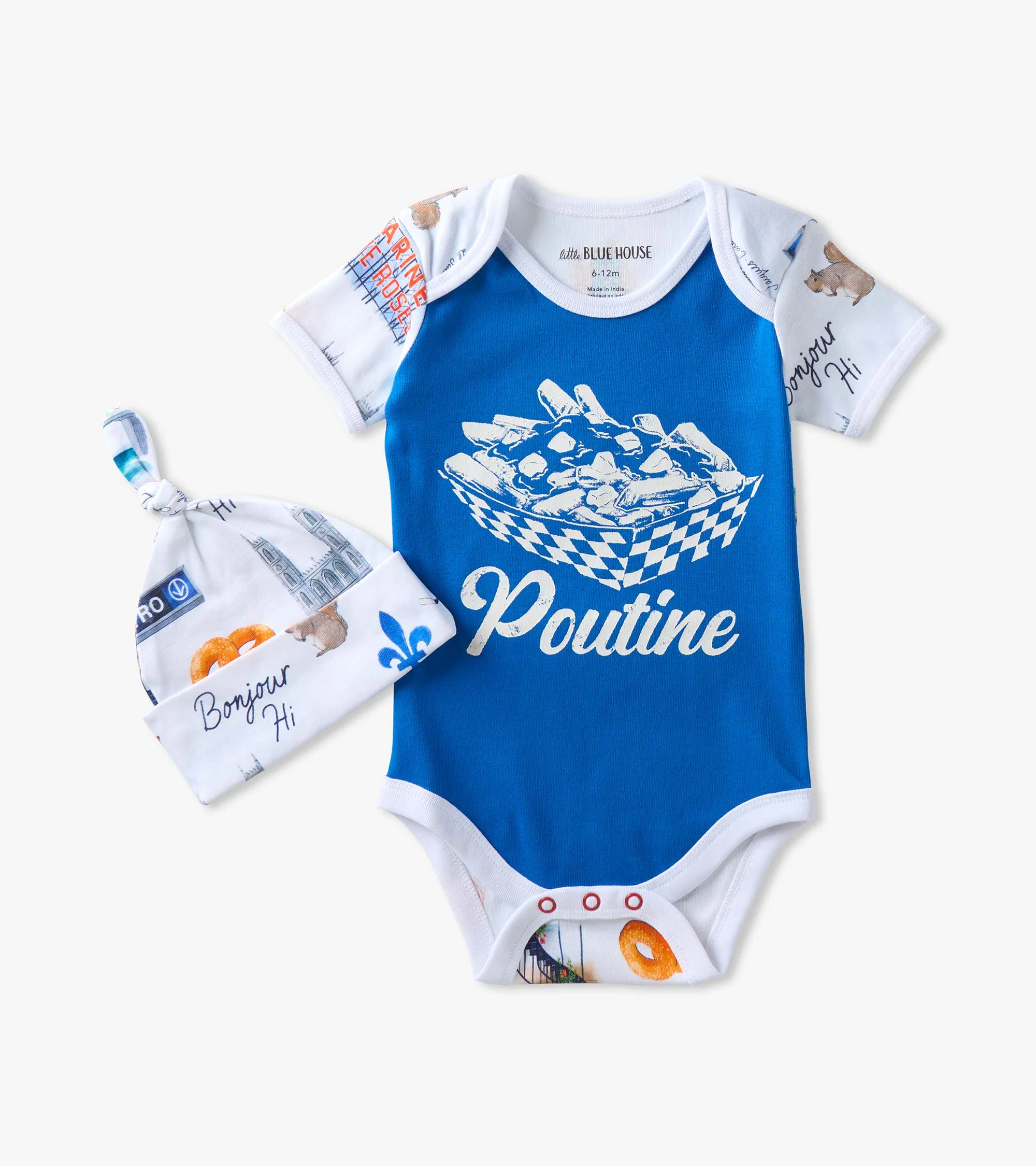 Baby Montreal Bodysuit with Hat