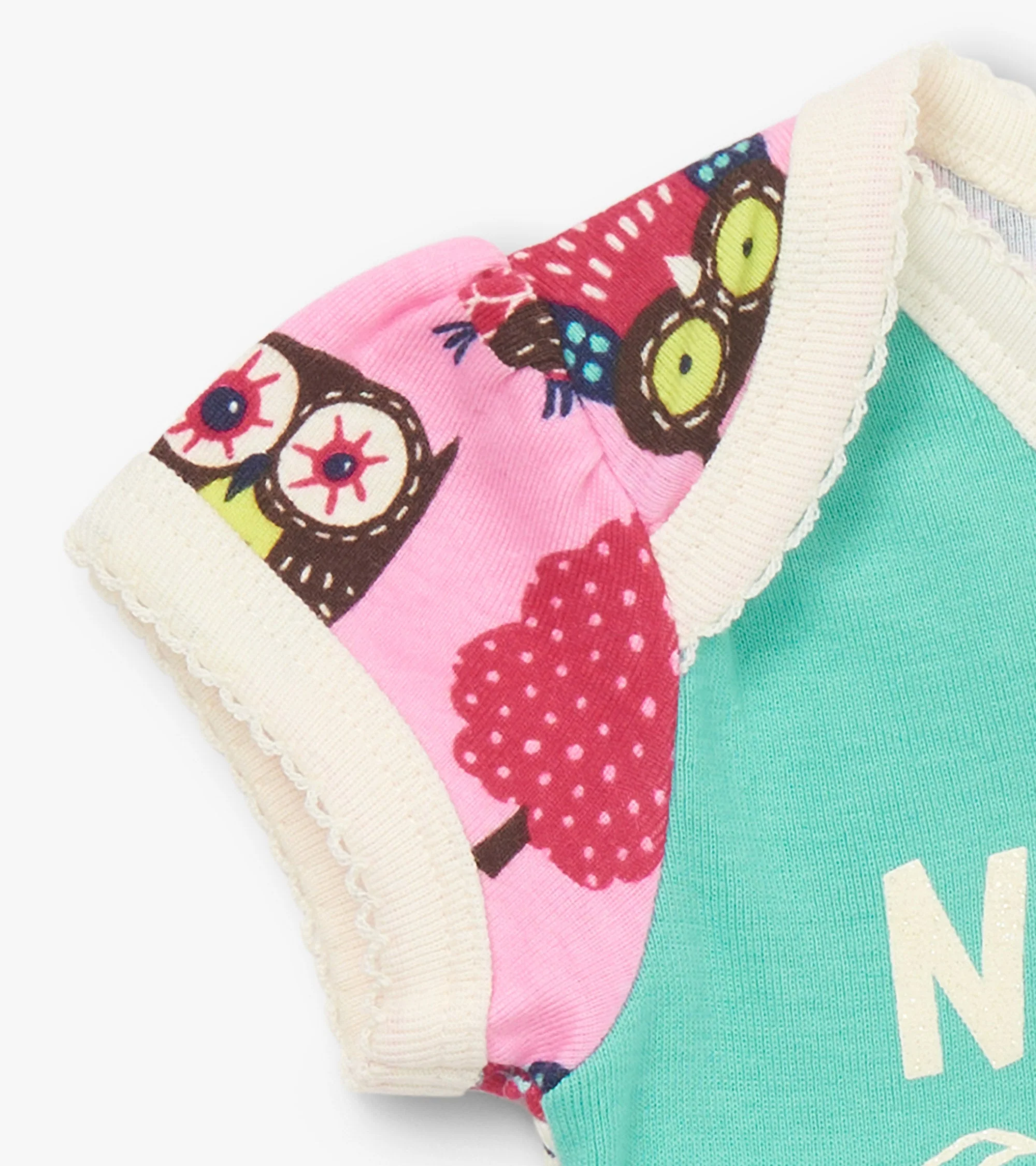 Baby Night Owl Bodysuit & Hat - Image 4