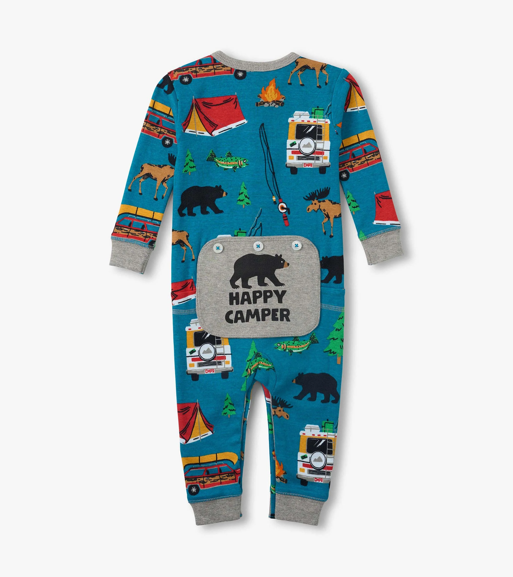 Baby Retro Cabin Onesie