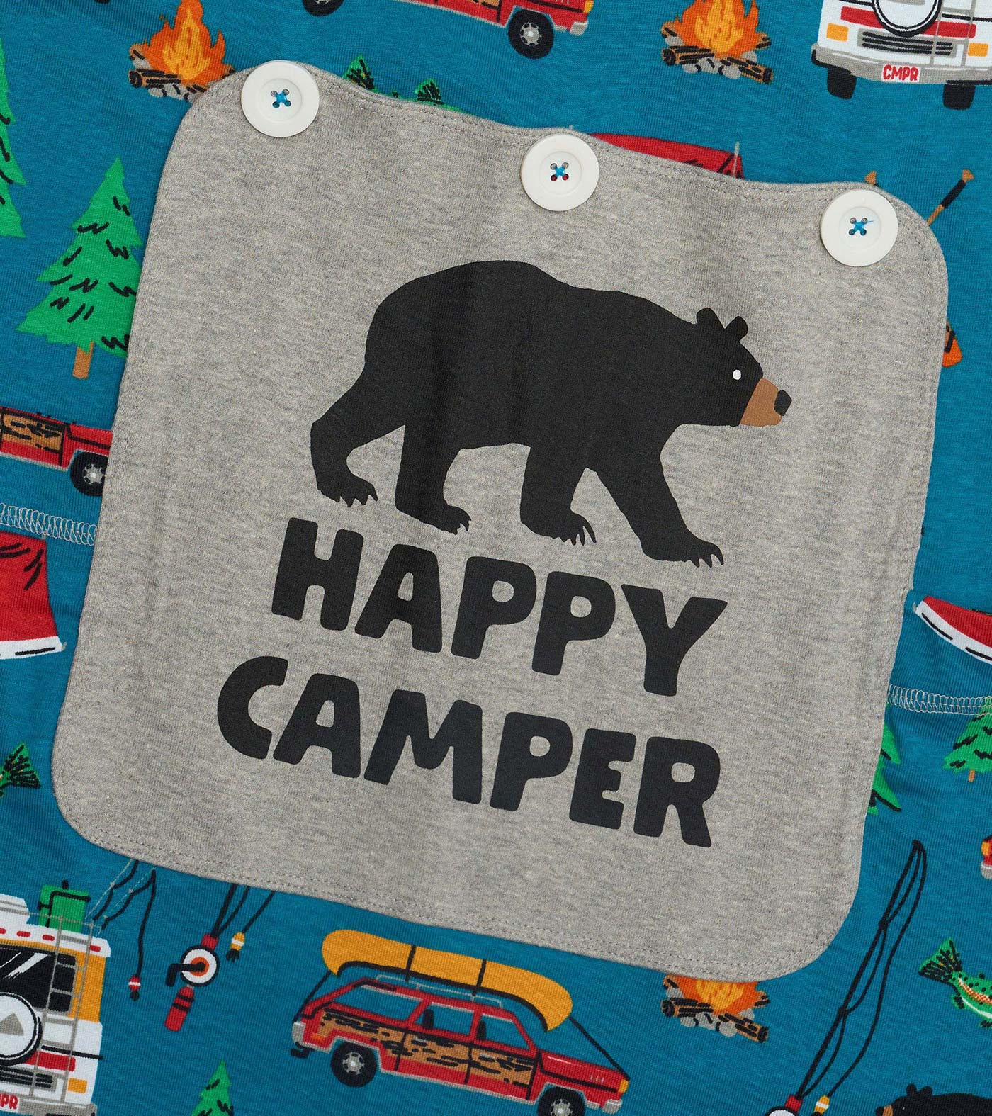 Baby Retro Cabin Onesie - Image 3