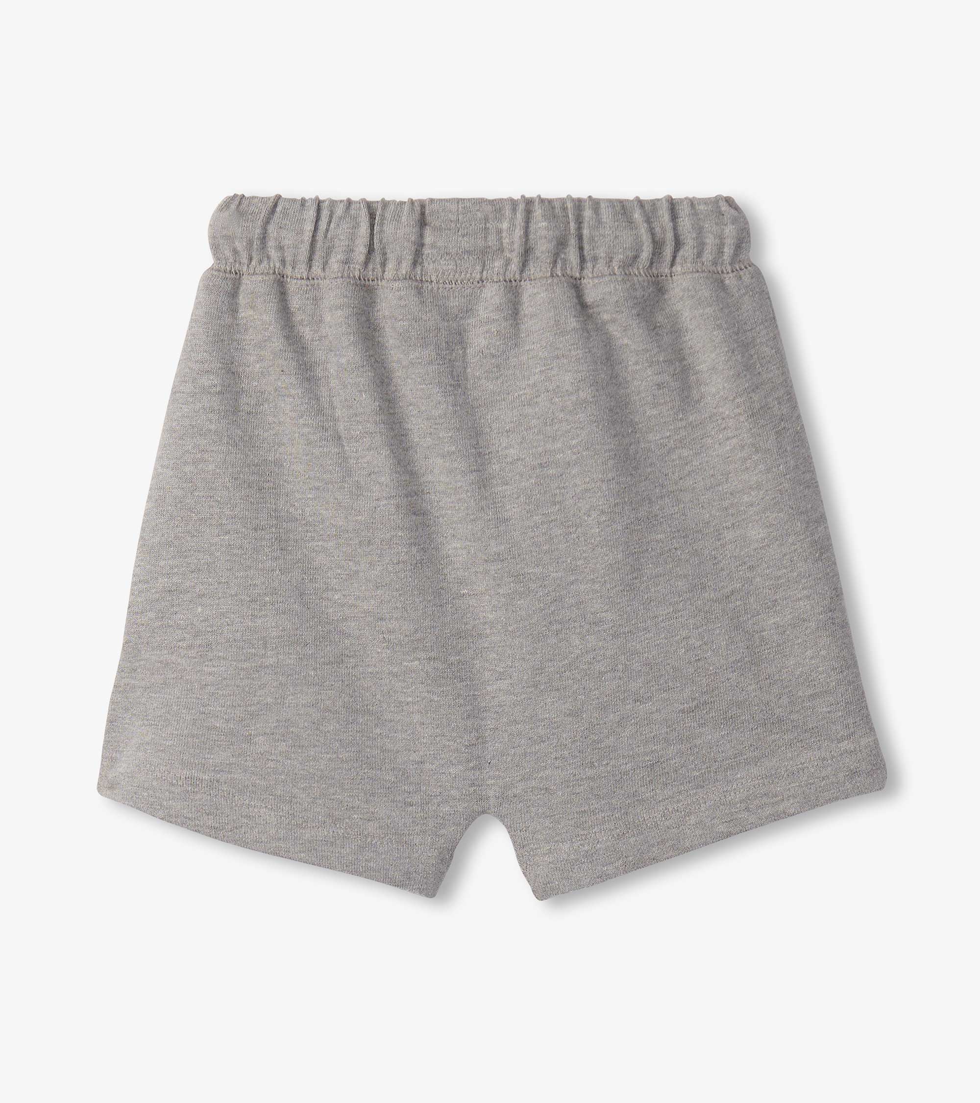 Baby & Toddler Boys Athletic Grey Kangaroo Shorts - Image 3