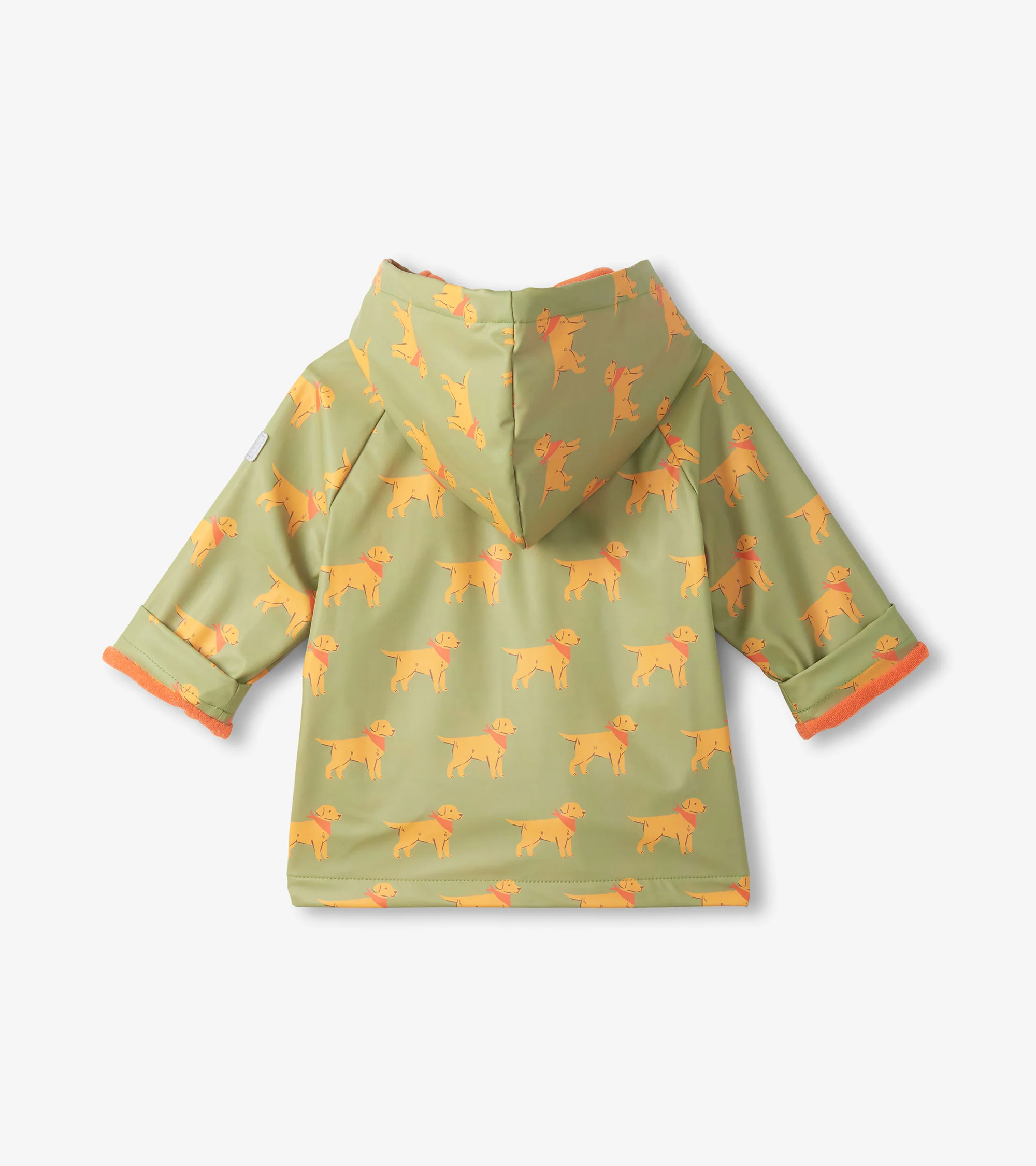 Baby & Toddler Boys Camping Puppy Button-Up Rain Jacket - Image 3