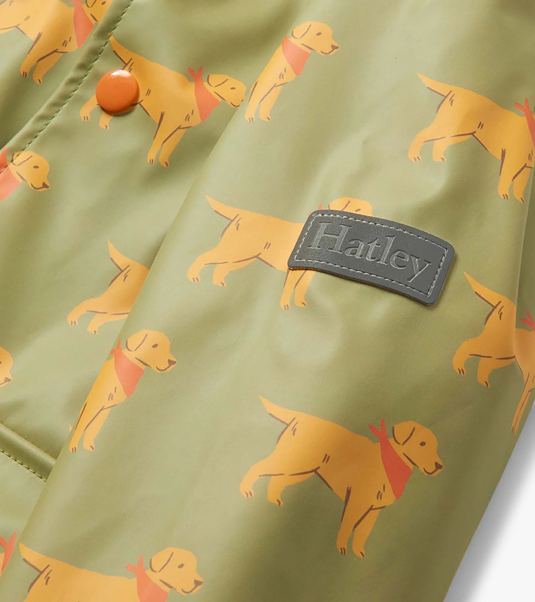 Baby & Toddler Boys Camping Puppy Button-Up Rain Jacket - Image 6