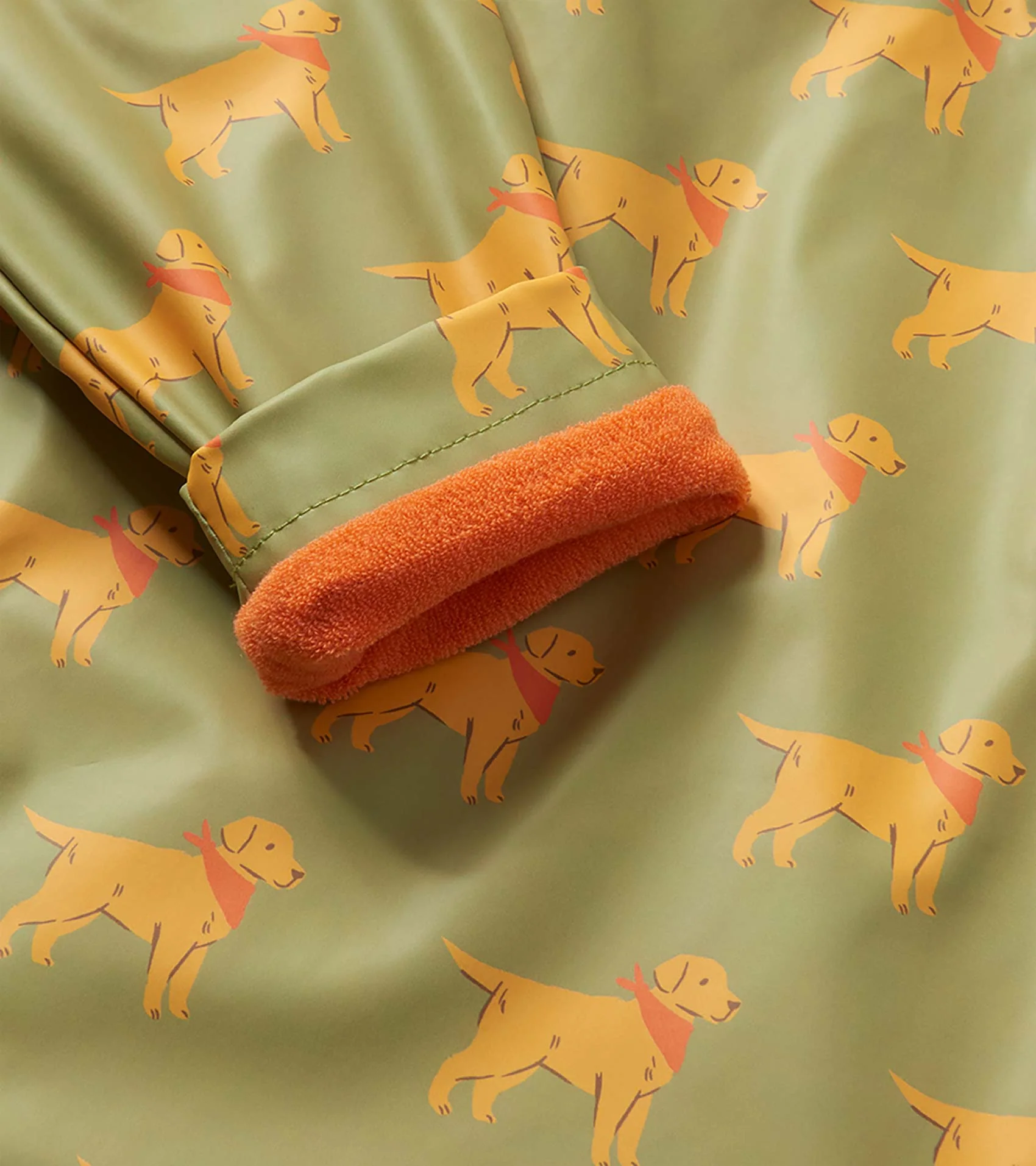 Baby & Toddler Boys Camping Puppy Button-Up Rain Jacket - Image 7
