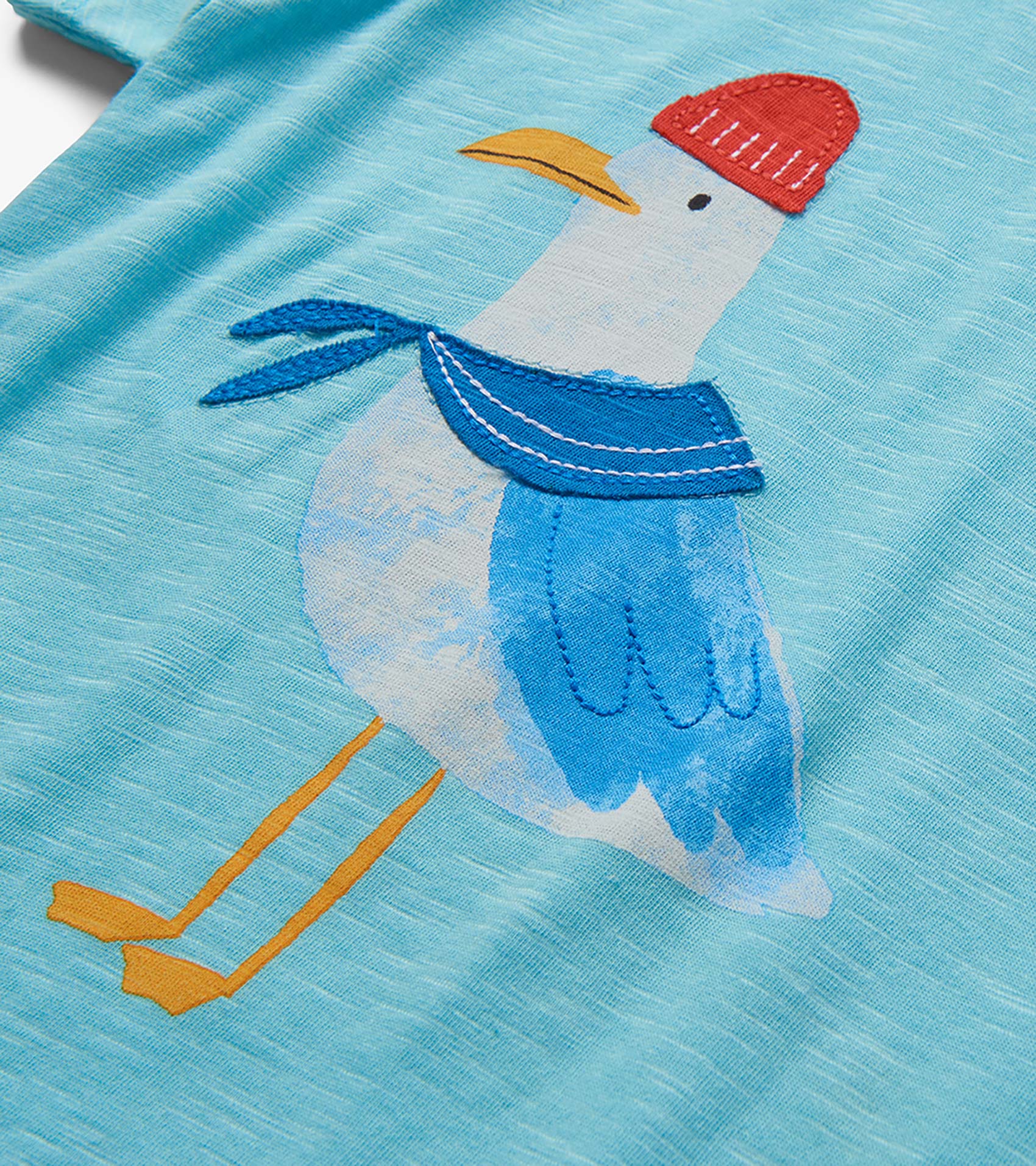 Baby & Toddler Boys Charming Seagull T-Shirt & Shorts Set - Image 6