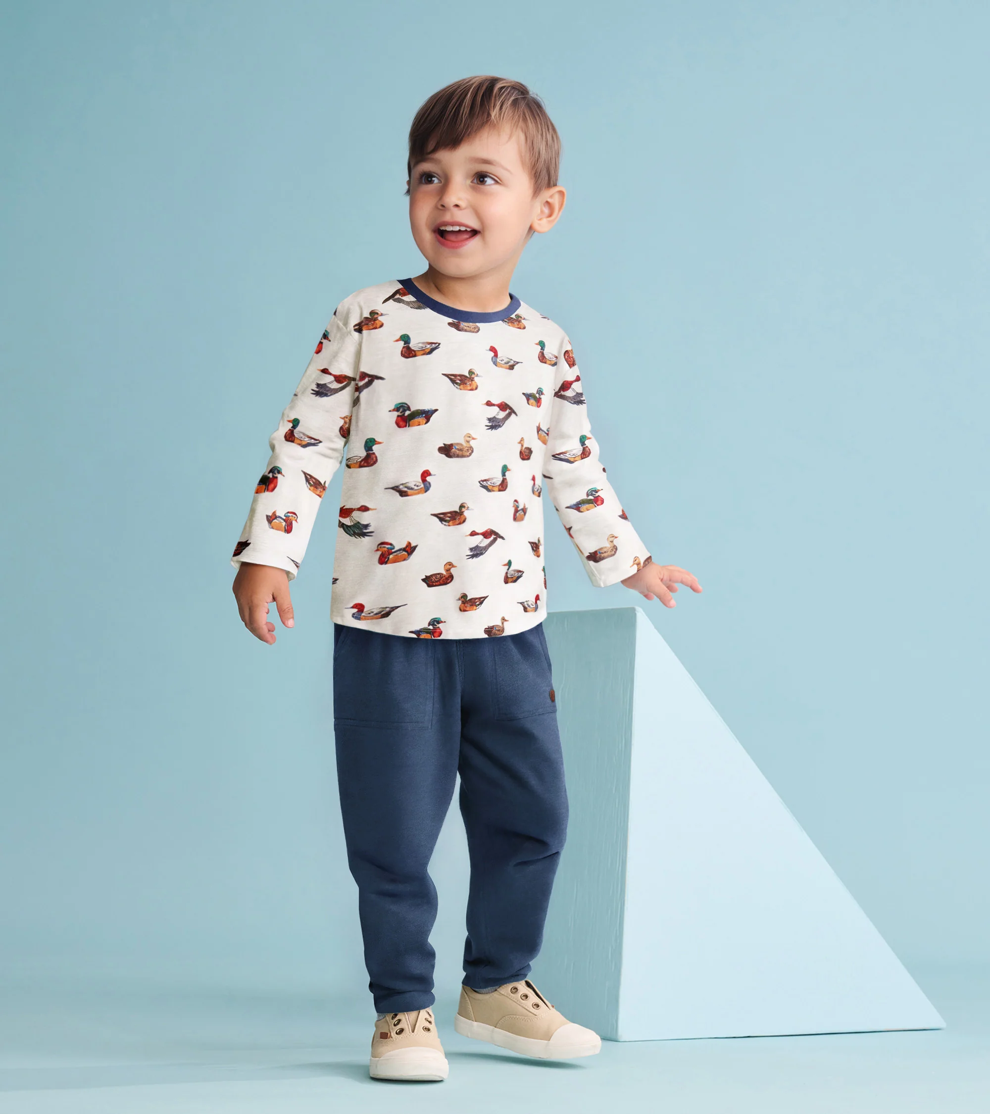 Baby & Toddler Boys Duck Decoys Graphic Lounge Set - Image 2