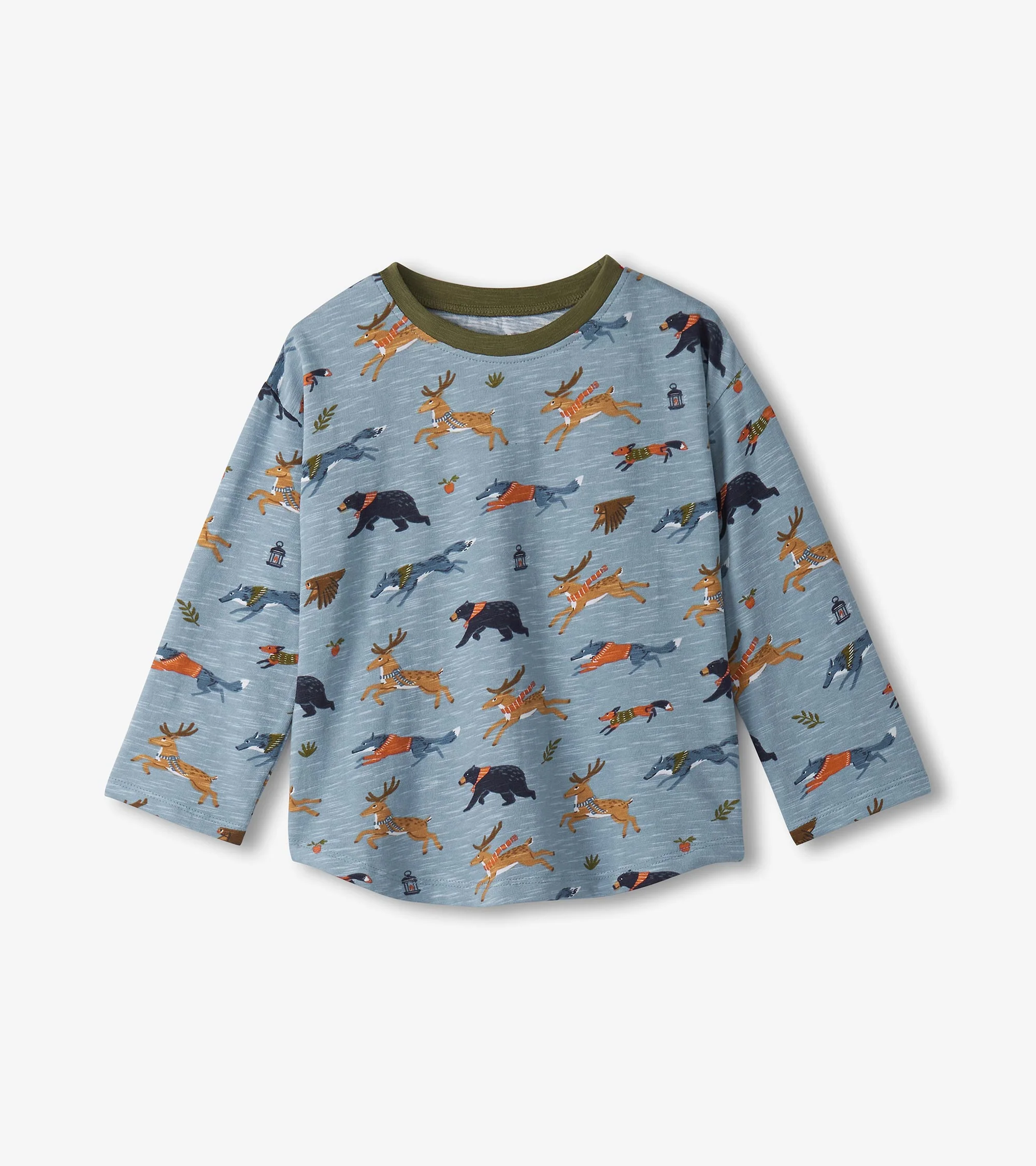 Baby & Toddler Boys Forest Animals Graphic Lounge Set - Image 2