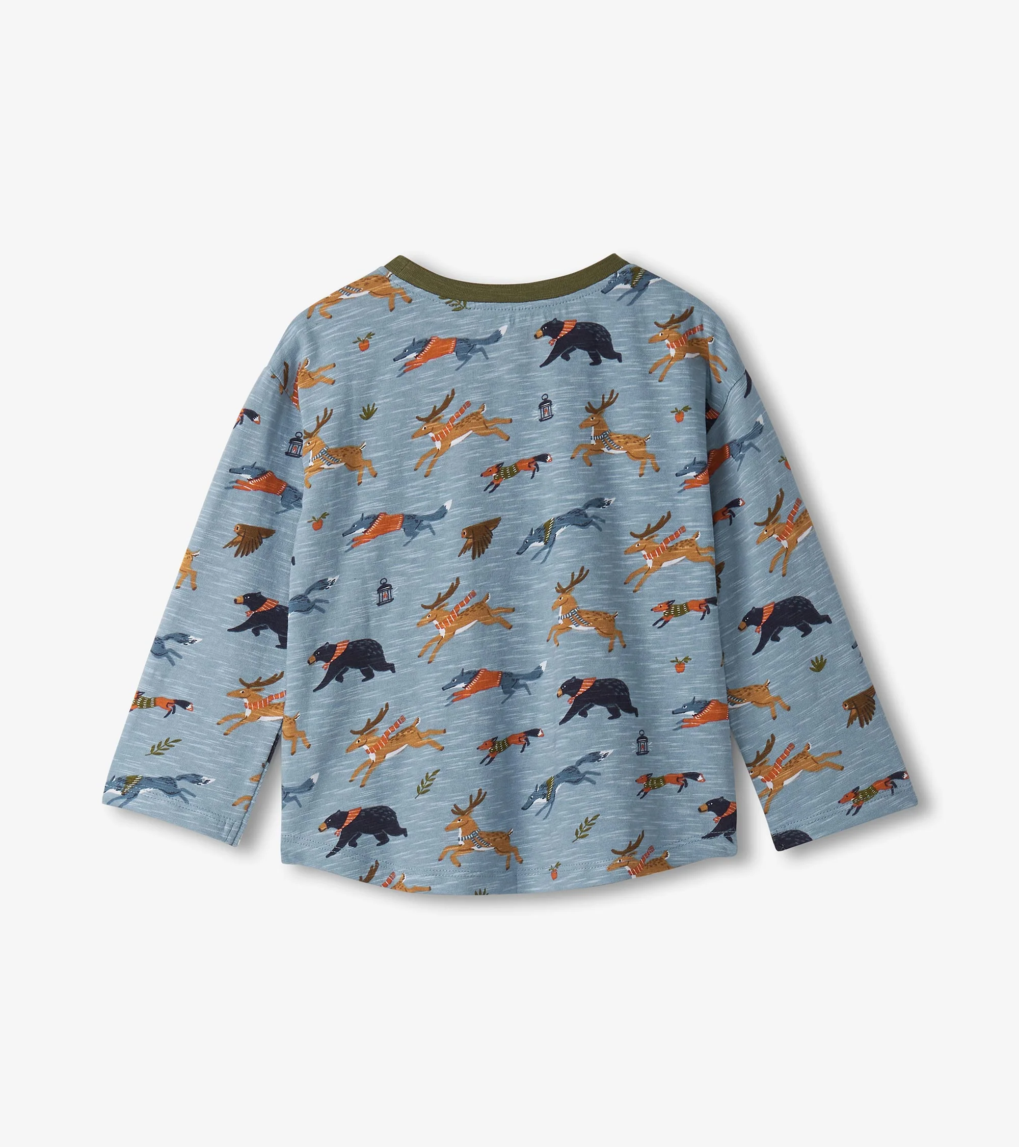 Baby & Toddler Boys Forest Animals Graphic Lounge Set - Image 4