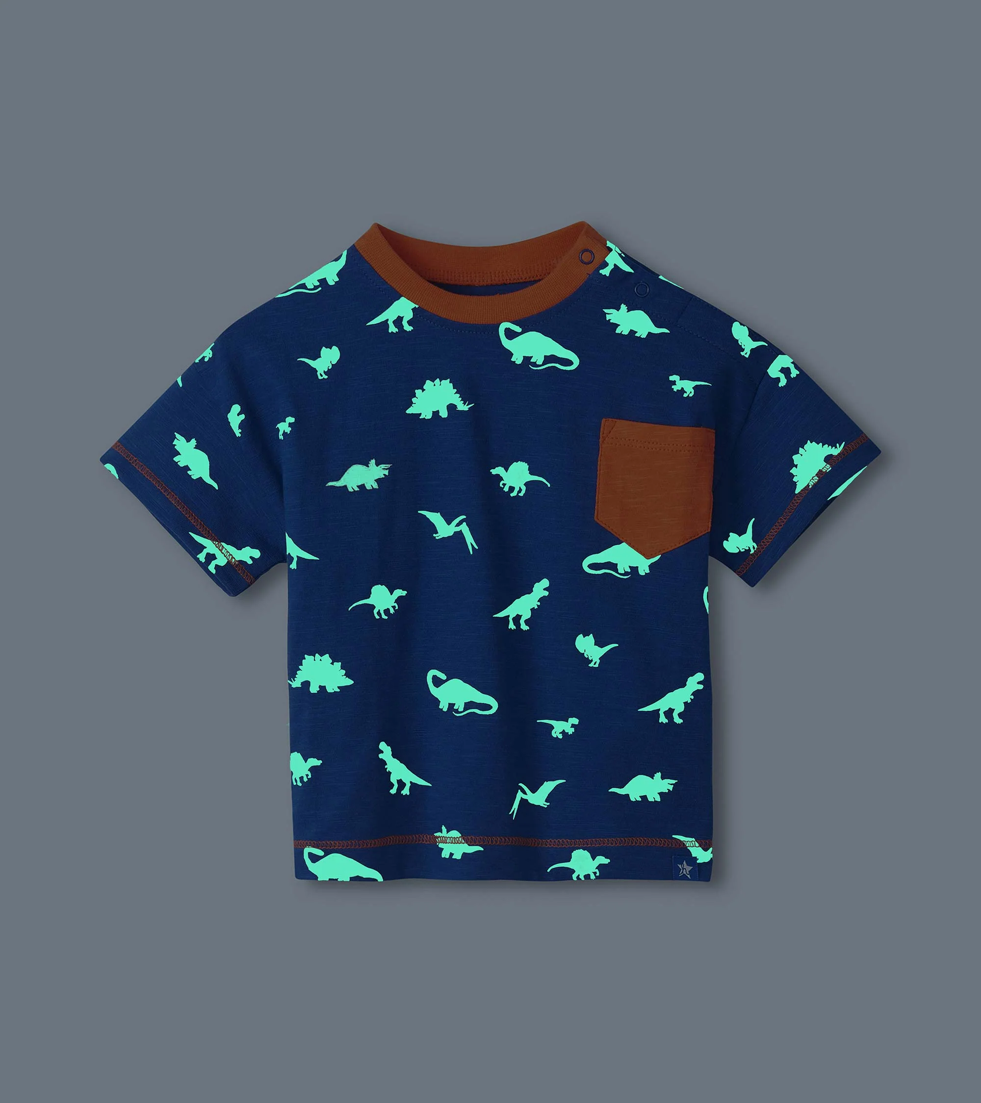 Baby & Toddler Boys Glow in the Dark Dinos T-Shirt - Image 2