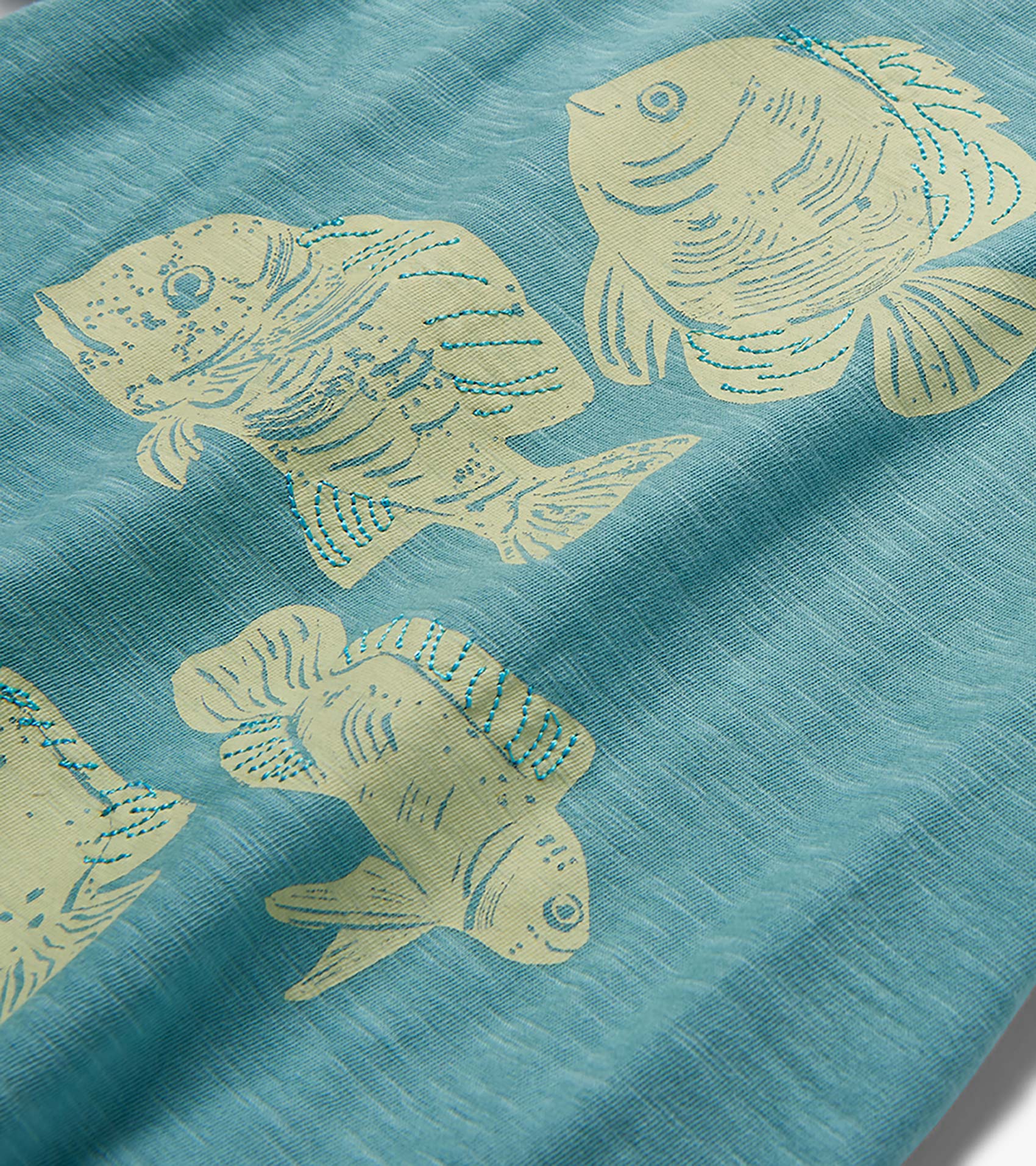 Baby & Toddler Boys Glow in the Dark Fish T-Shirt - Image 4