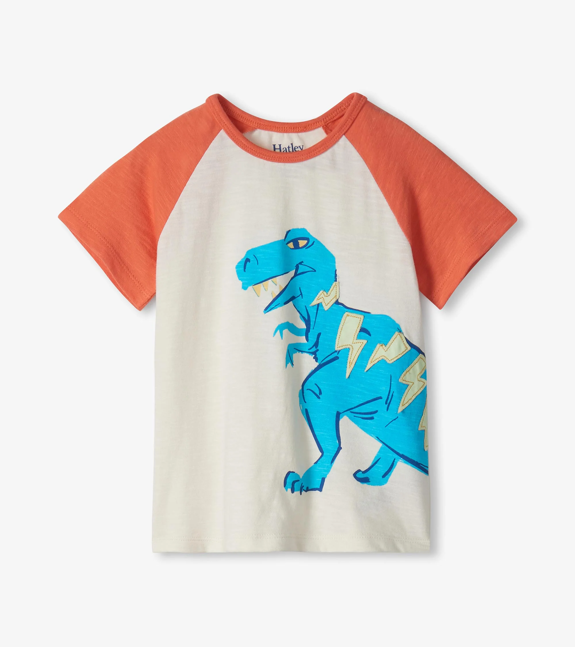 Baby & Toddler Boys Glow in the Dark Stegosaurus T-Shirt & Shorts Set - Image 3