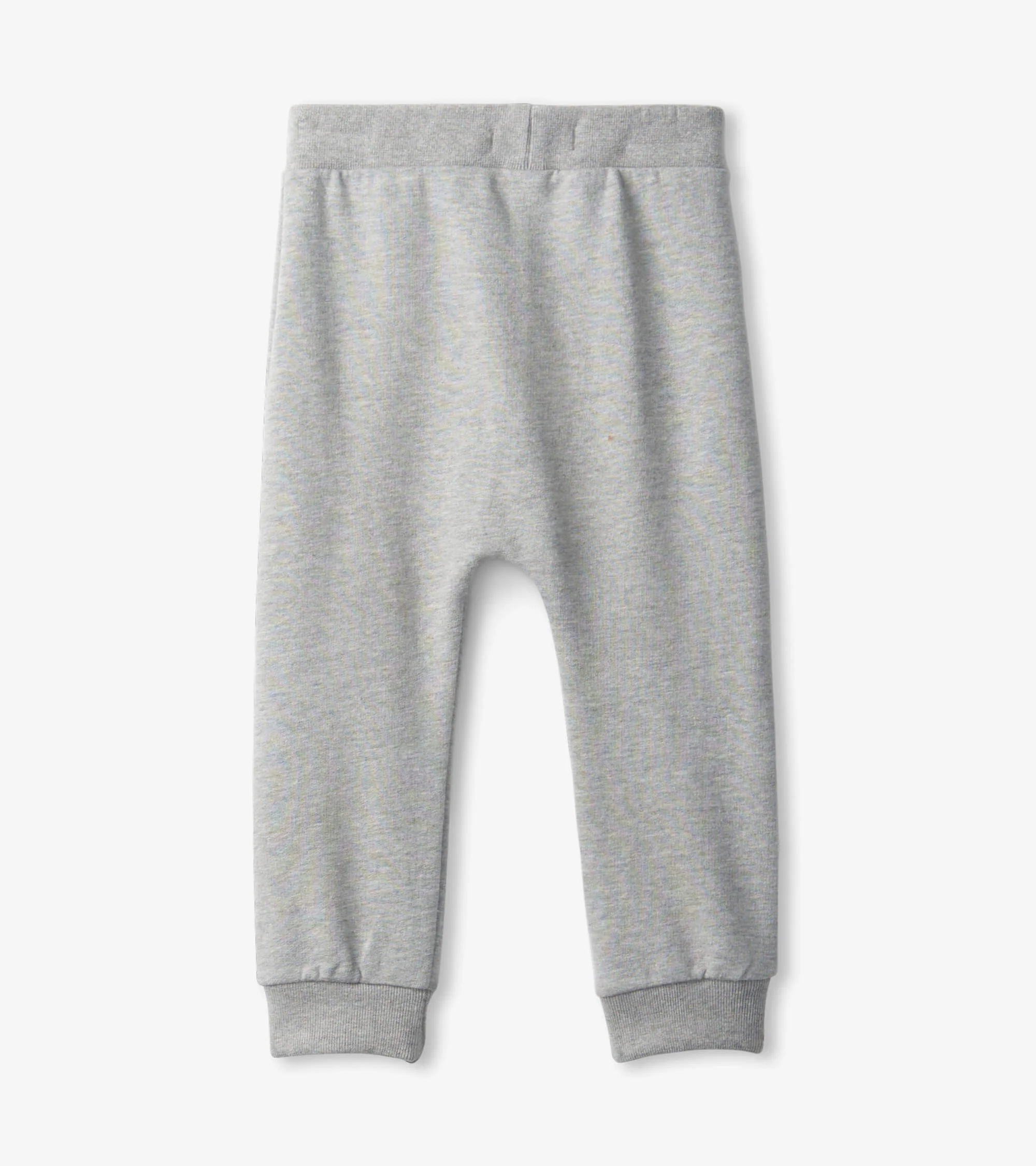 Baby & Toddler Boys Grey Melange Joggers - Image 3
