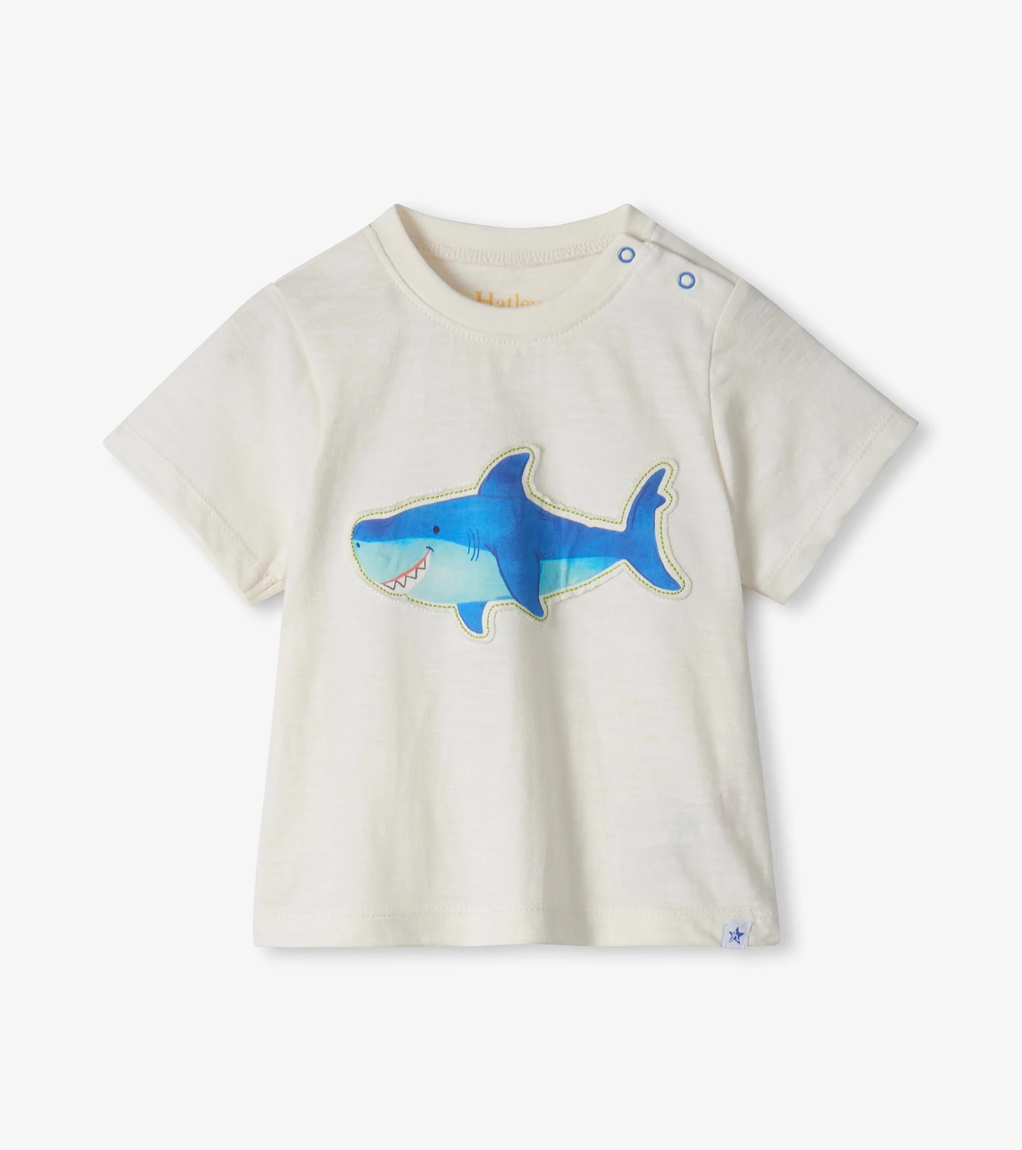 Baby & Toddler Boys Happy Shark T-Shirt & Shorts Set - Image 2