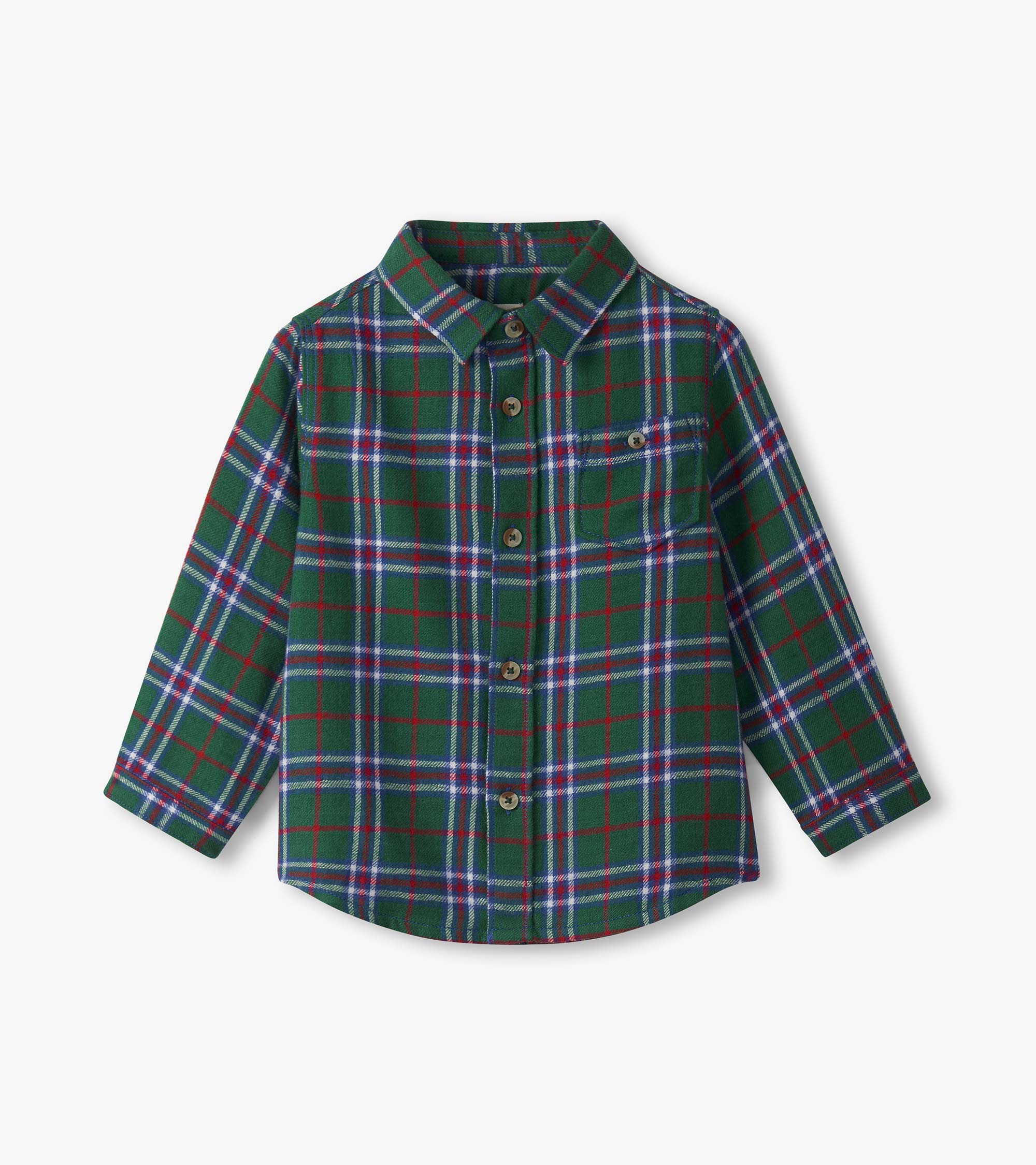 Baby & Toddler Boys Holiday Plaid Button Down Shirt