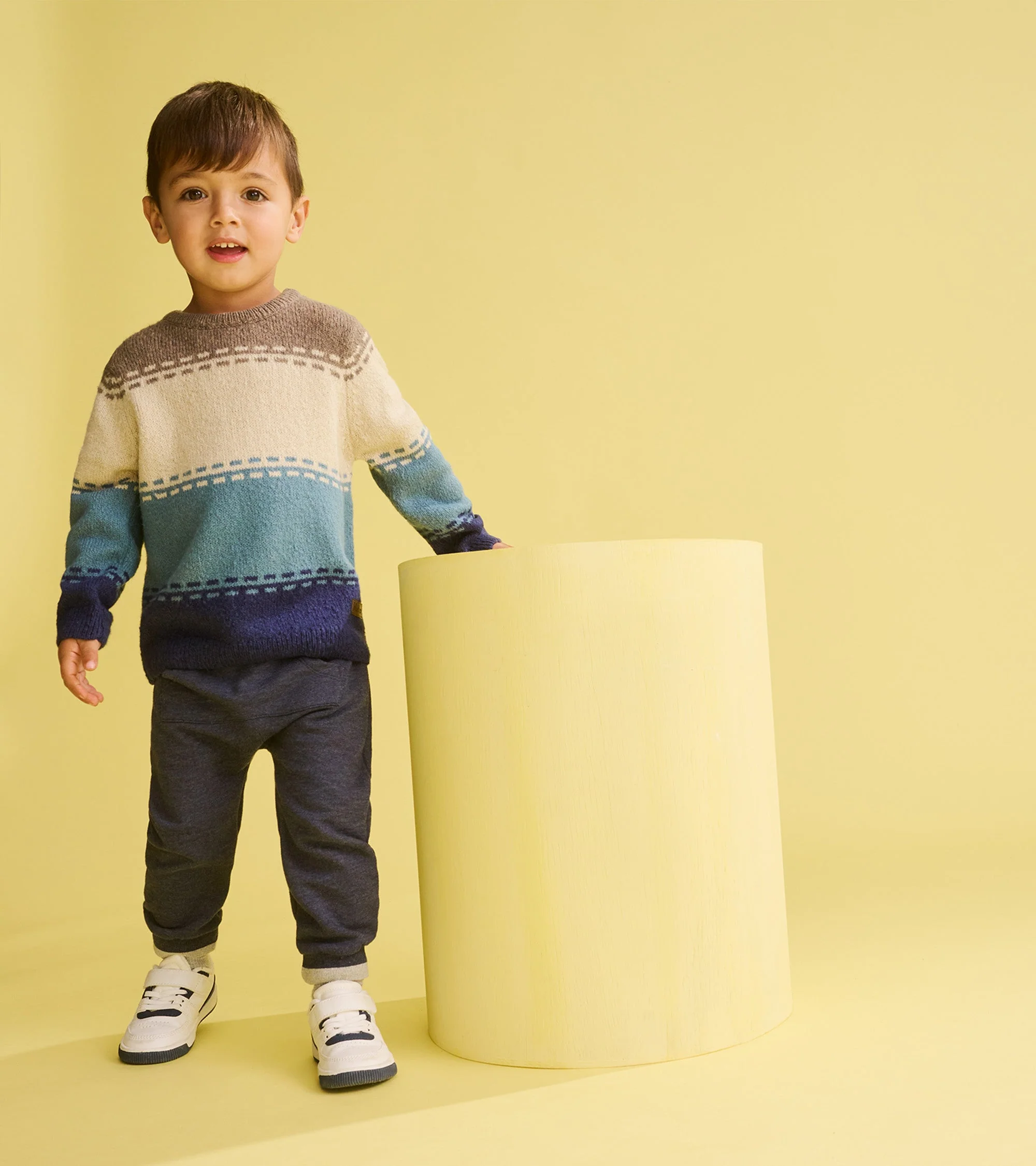 Baby & Toddler Boys Navy Kangaroo Pocket Joggers - Image 2