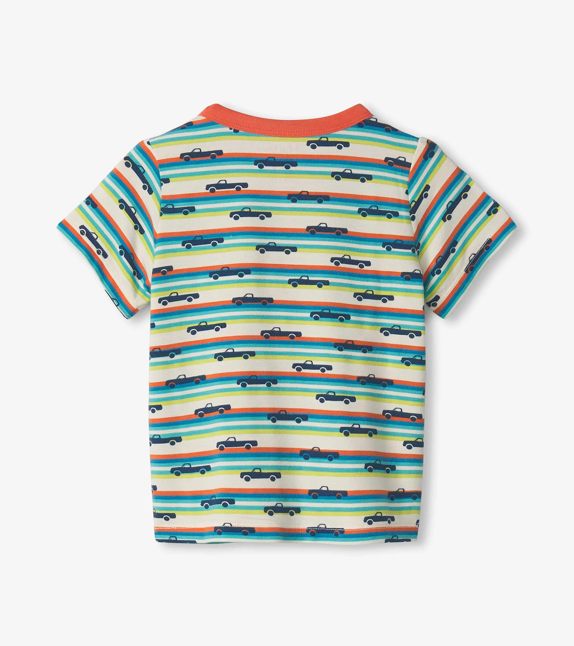 Baby & Toddler Boys Pick Up Truck Bamboo Henley - Image 3