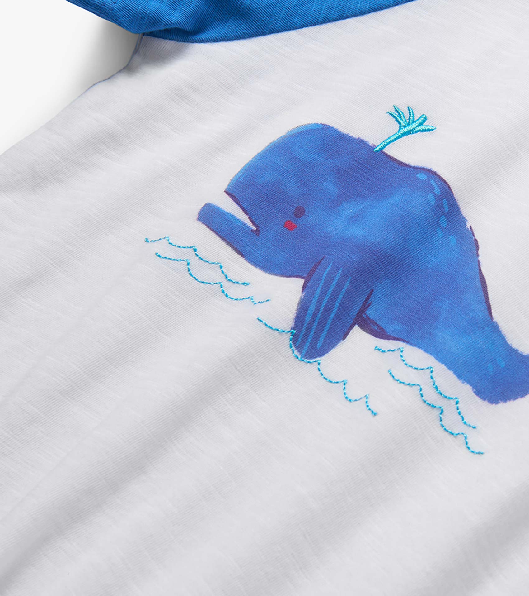 Baby & Toddler Boys Spouting Whale Raglan T-Shirt - Image 3