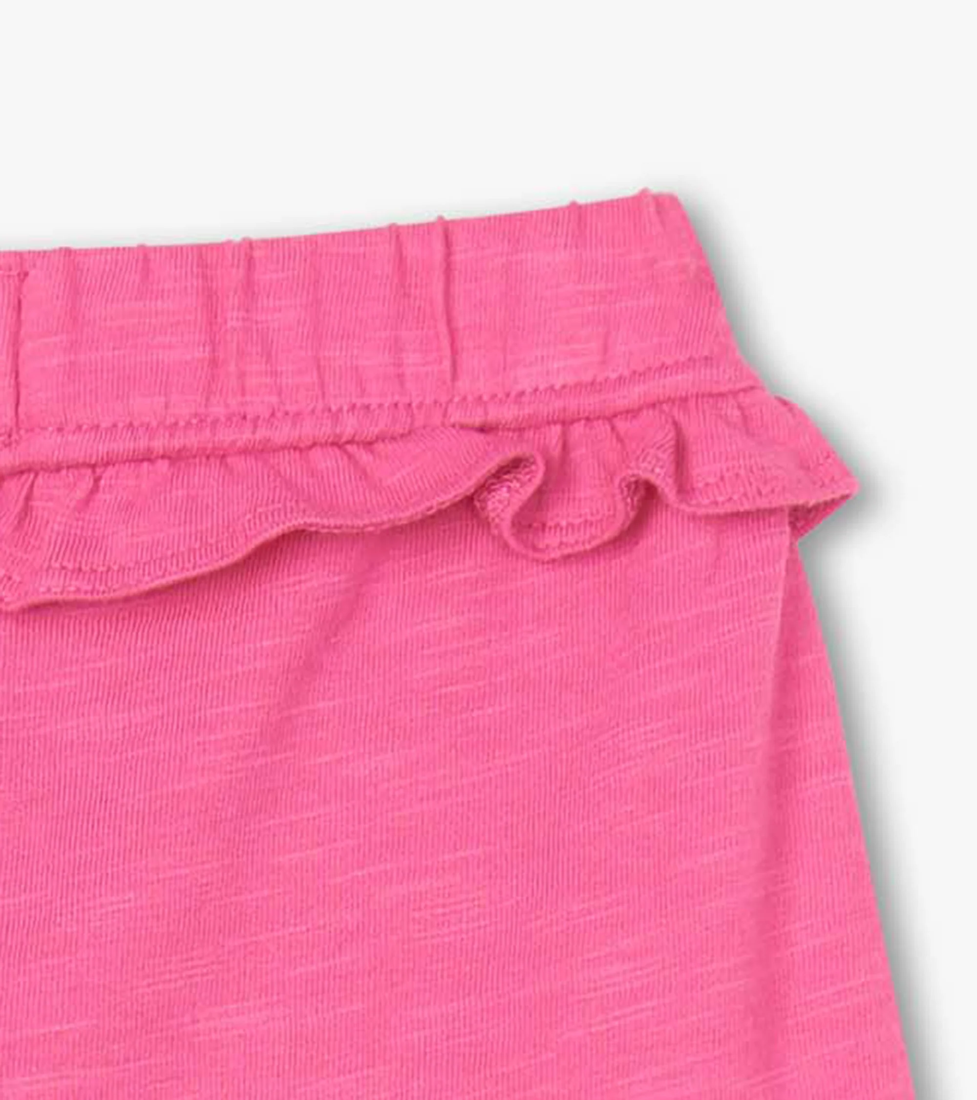 Baby & Toddler Girls Carmine Rose Ruffle Shorts - Image 4
