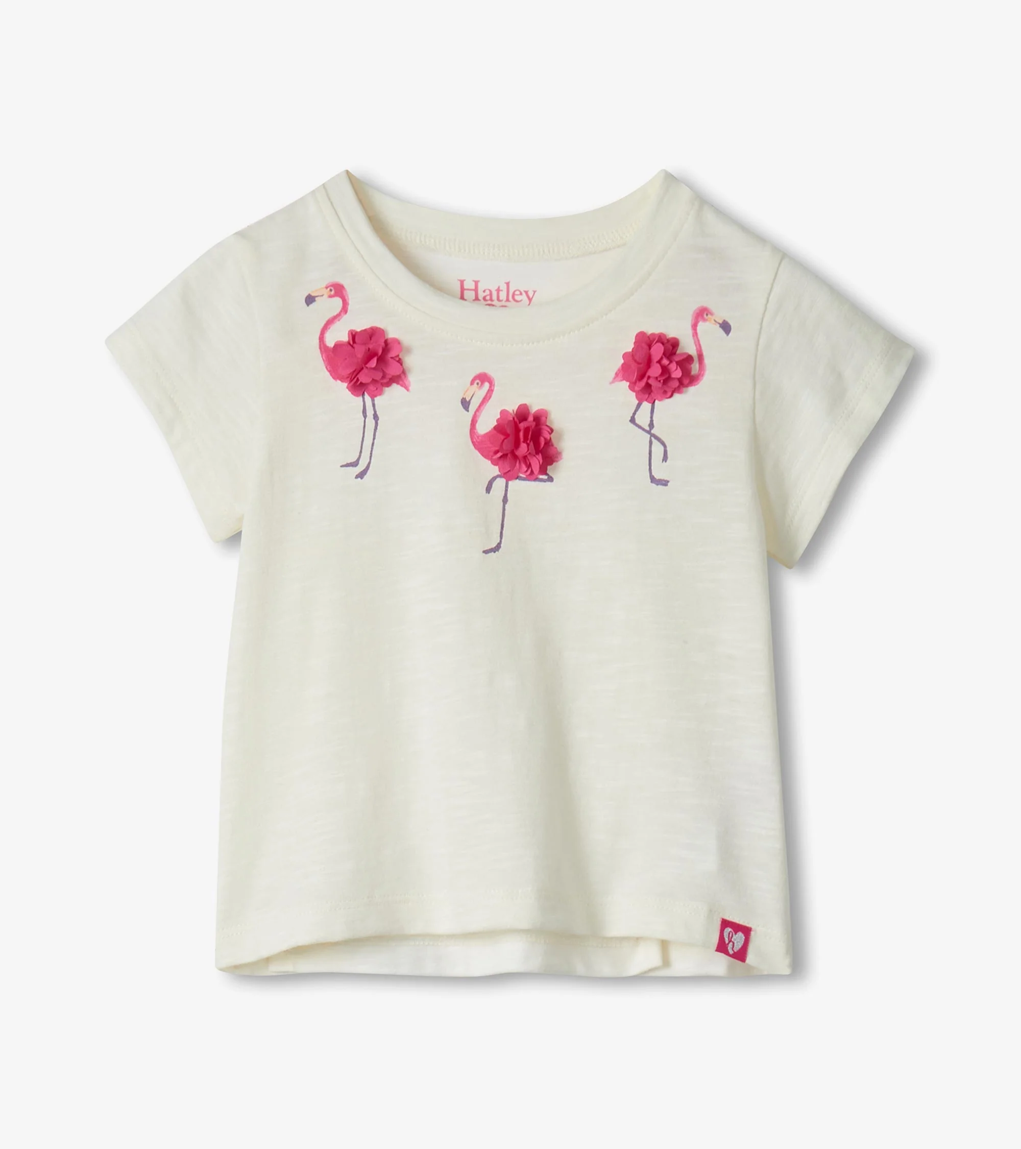 Baby & Toddler Girls Flamingo T-Shirt & Short Set - Image 2