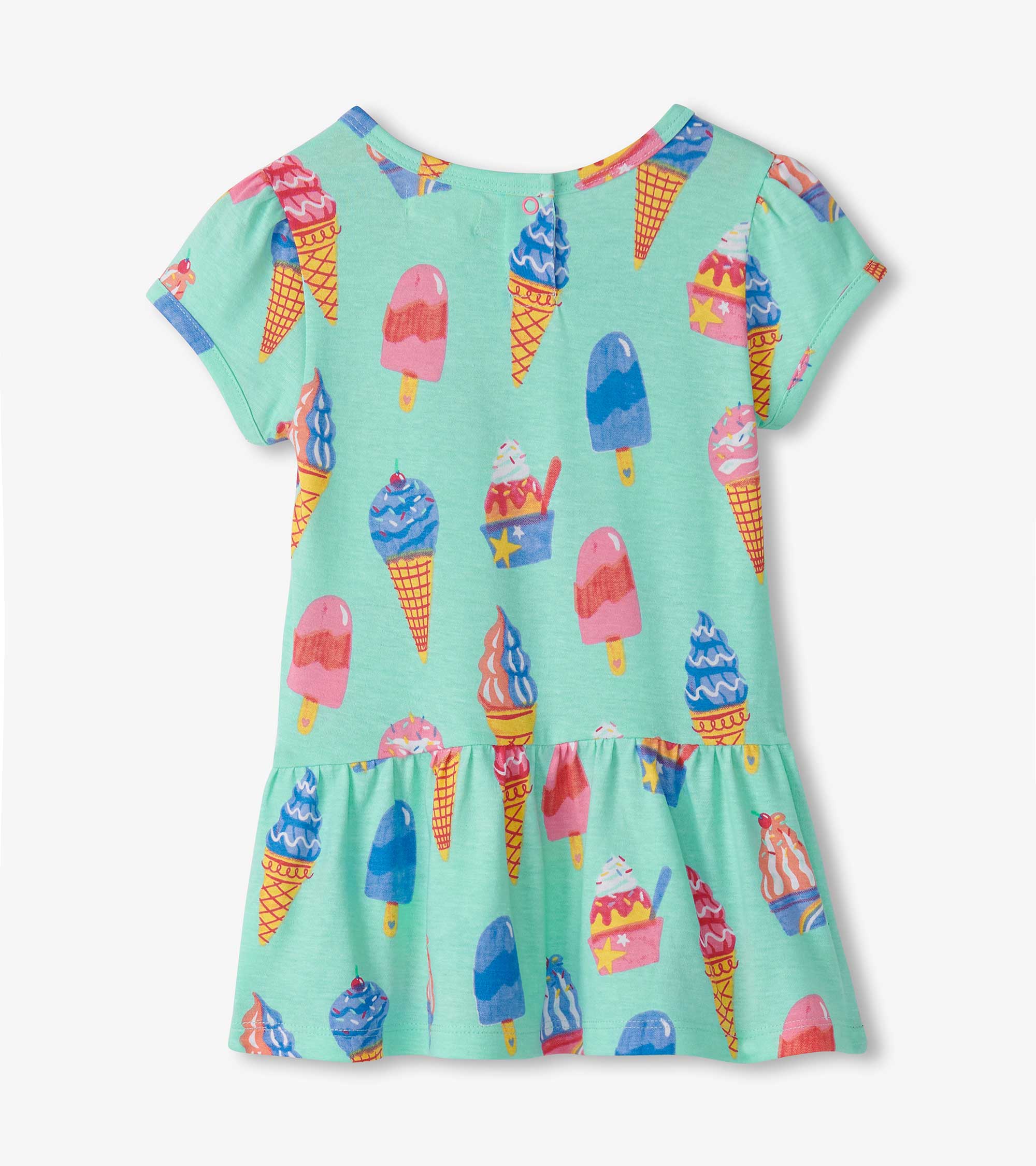 Baby & Toddler Girls Ice Cream Treats Gathered Dress - Image 3
