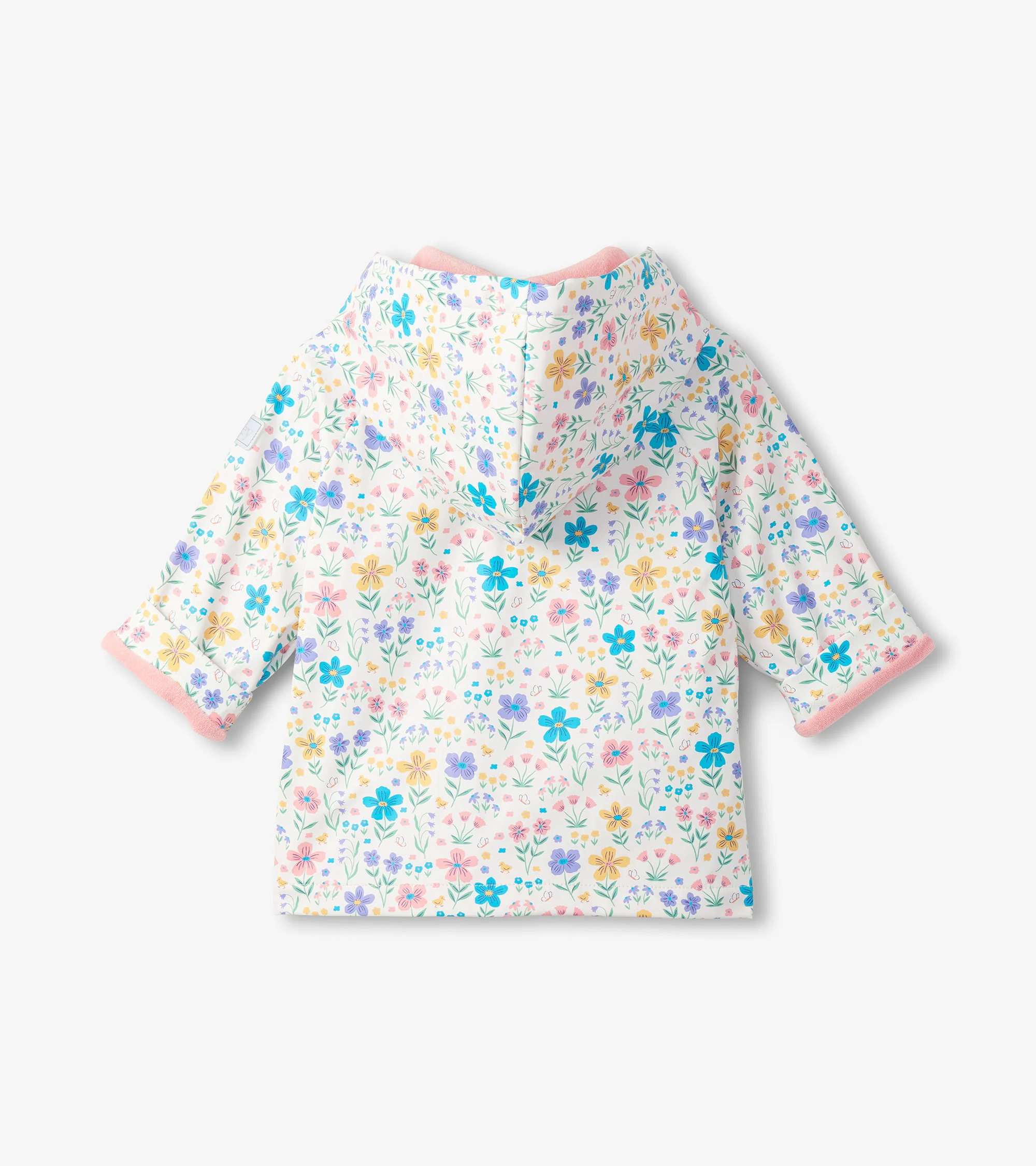 Baby & Toddler Girls Little Garden Chicks Button-Up Rain Jacket - Image 4
