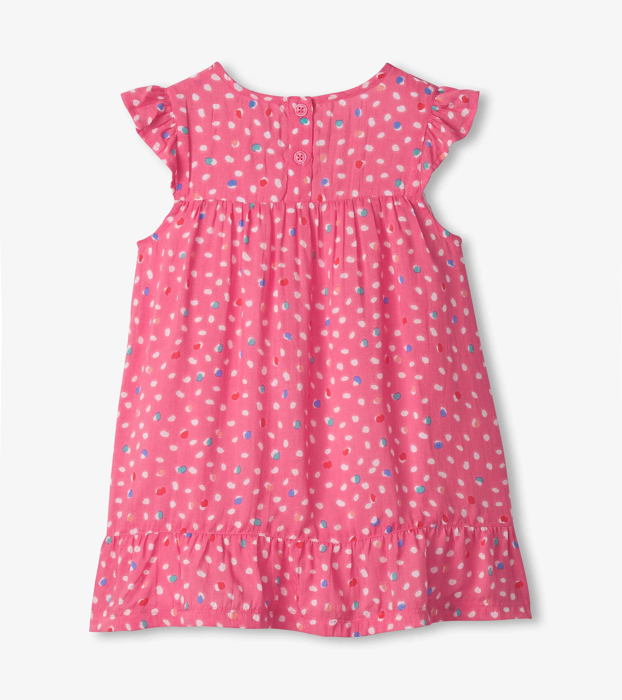 Baby & Toddler Girls Lots of Dots Flounce Dress - Image 3